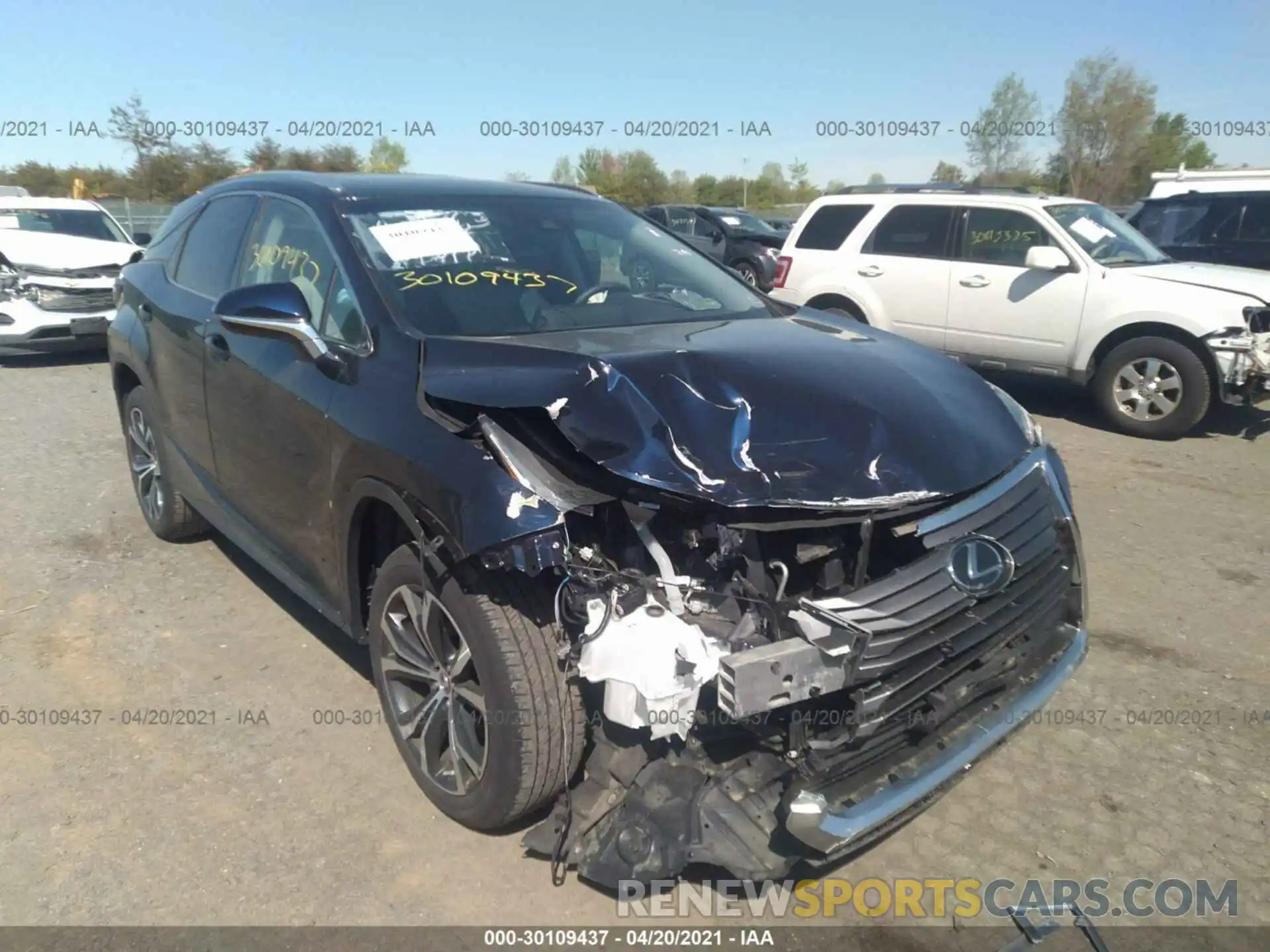 6 Photograph of a damaged car 2T2BZMCA9KC194204 LEXUS RX 2019