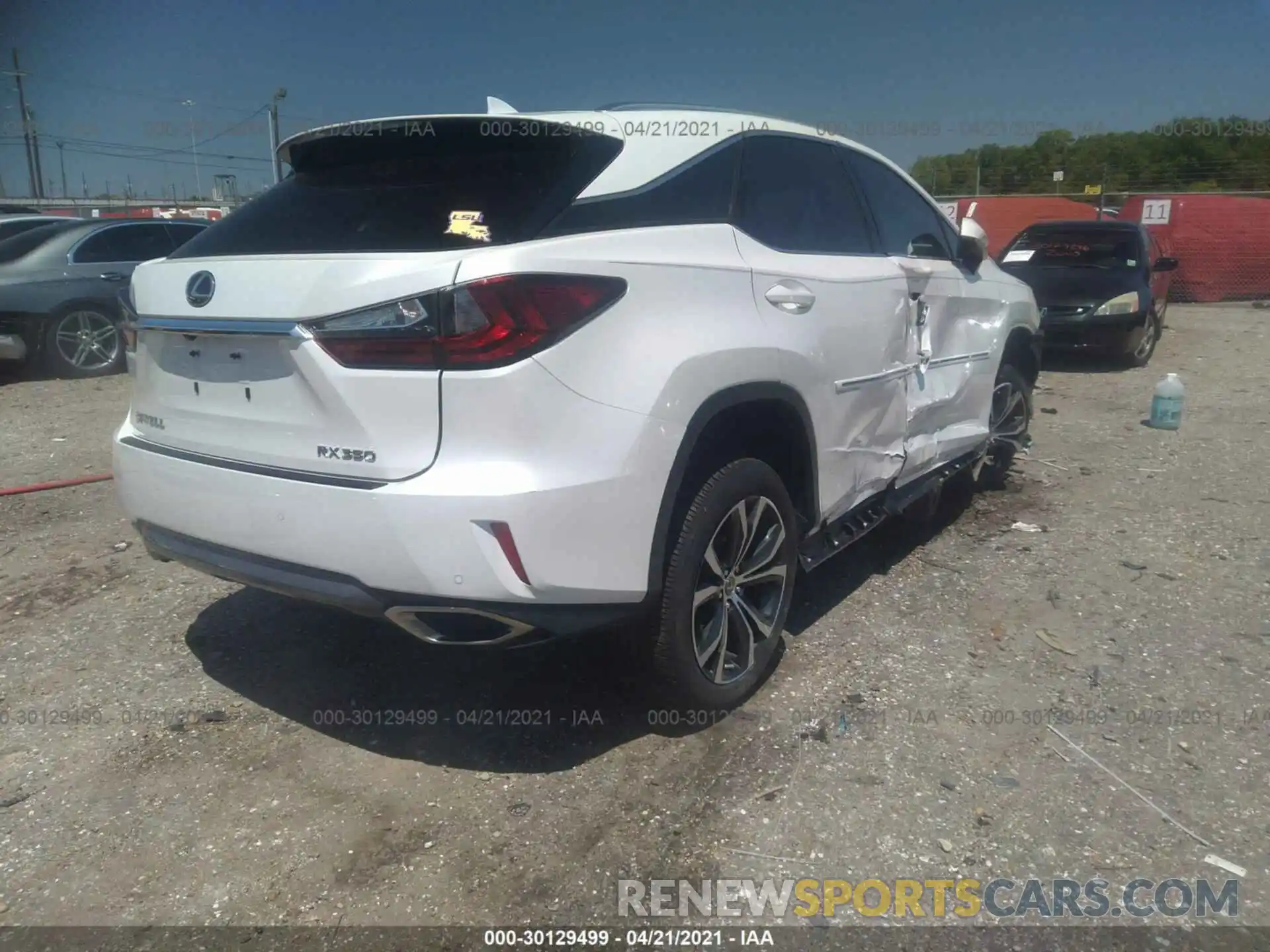 4 Photograph of a damaged car 2T2BZMCA9KC197748 LEXUS RX 2019