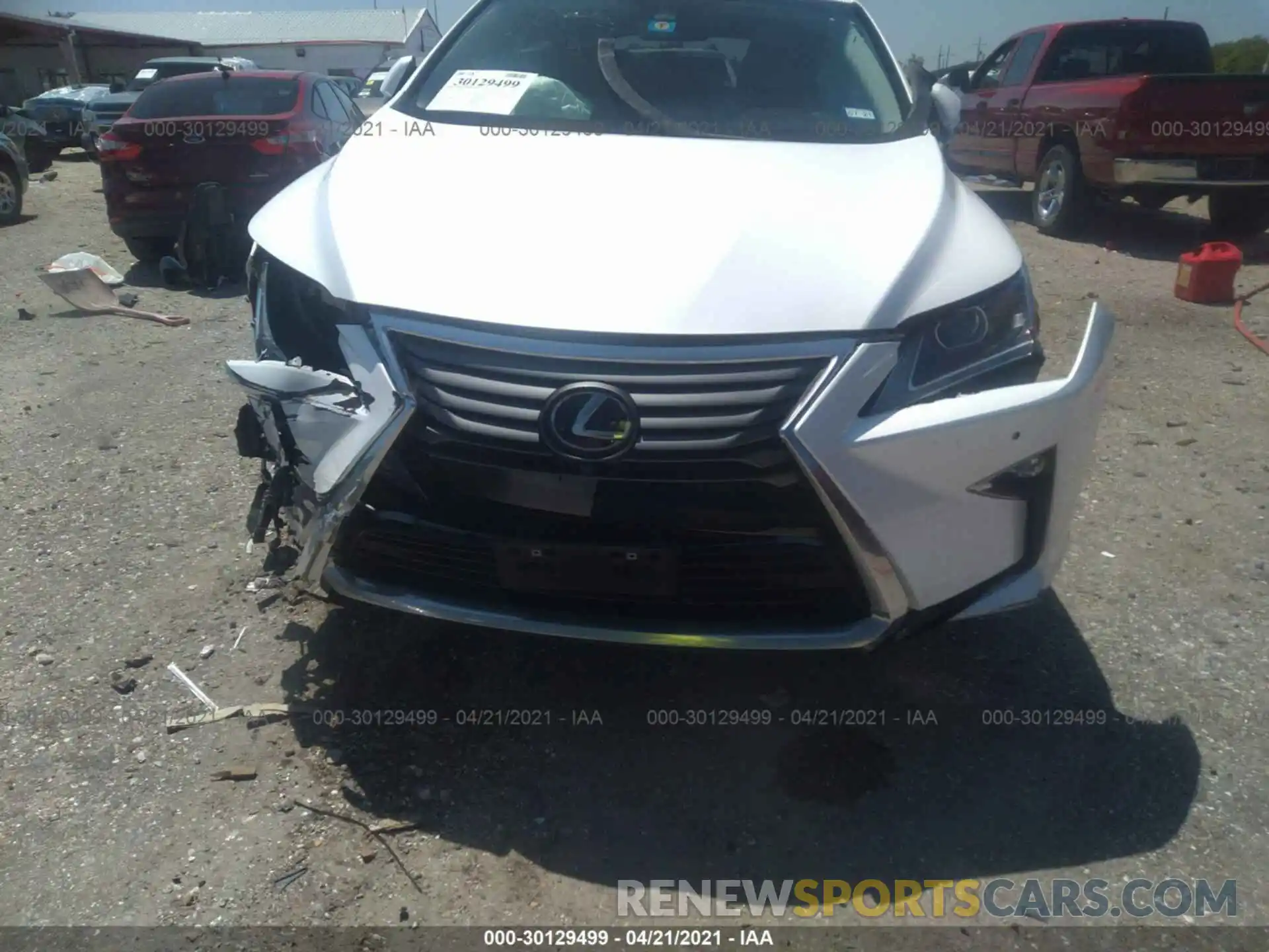 6 Photograph of a damaged car 2T2BZMCA9KC197748 LEXUS RX 2019