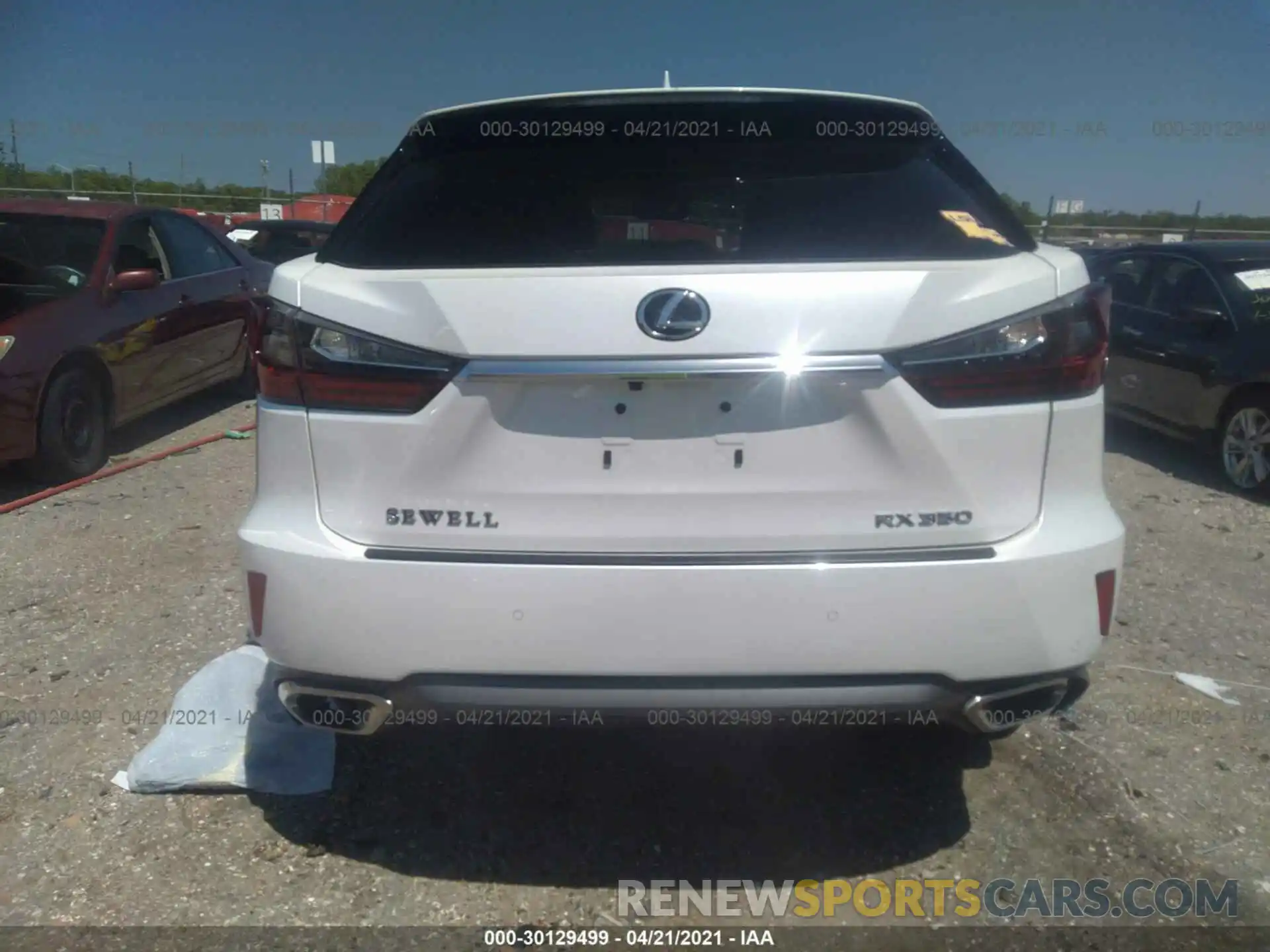 8 Photograph of a damaged car 2T2BZMCA9KC197748 LEXUS RX 2019