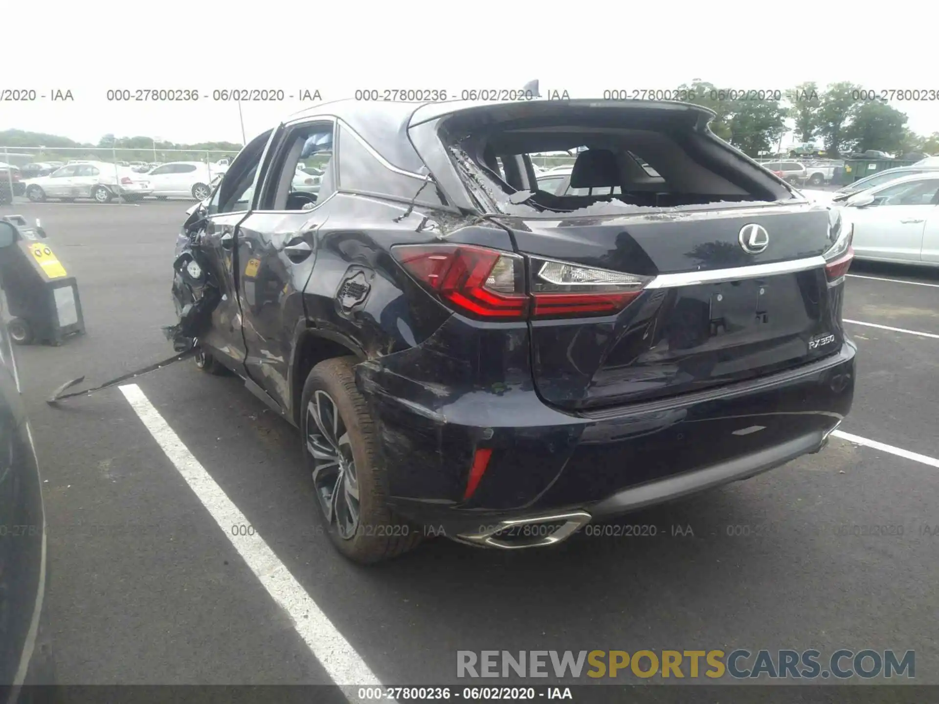 3 Photograph of a damaged car 2T2BZMCA9KC203676 LEXUS RX 2019