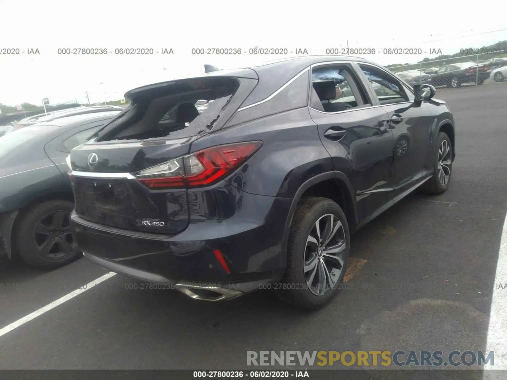 4 Photograph of a damaged car 2T2BZMCA9KC203676 LEXUS RX 2019