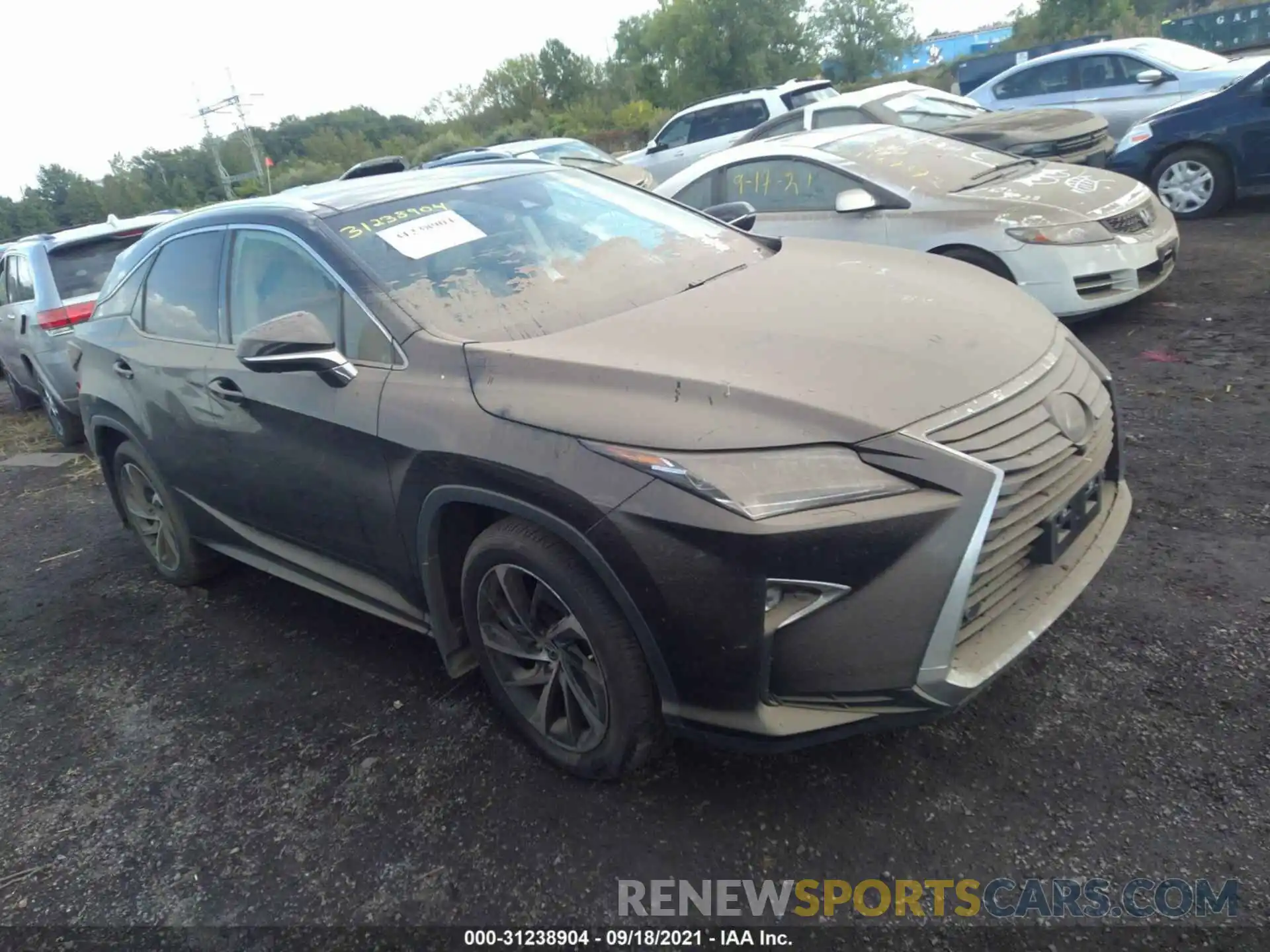 1 Photograph of a damaged car 2T2BZMCA9KC207890 LEXUS RX 2019