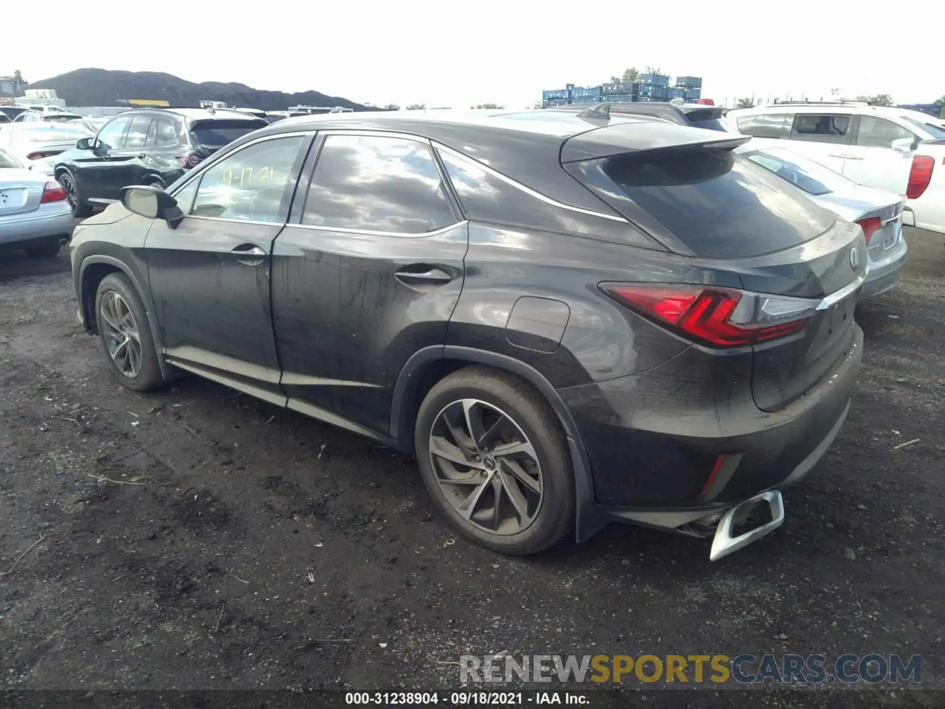 3 Photograph of a damaged car 2T2BZMCA9KC207890 LEXUS RX 2019