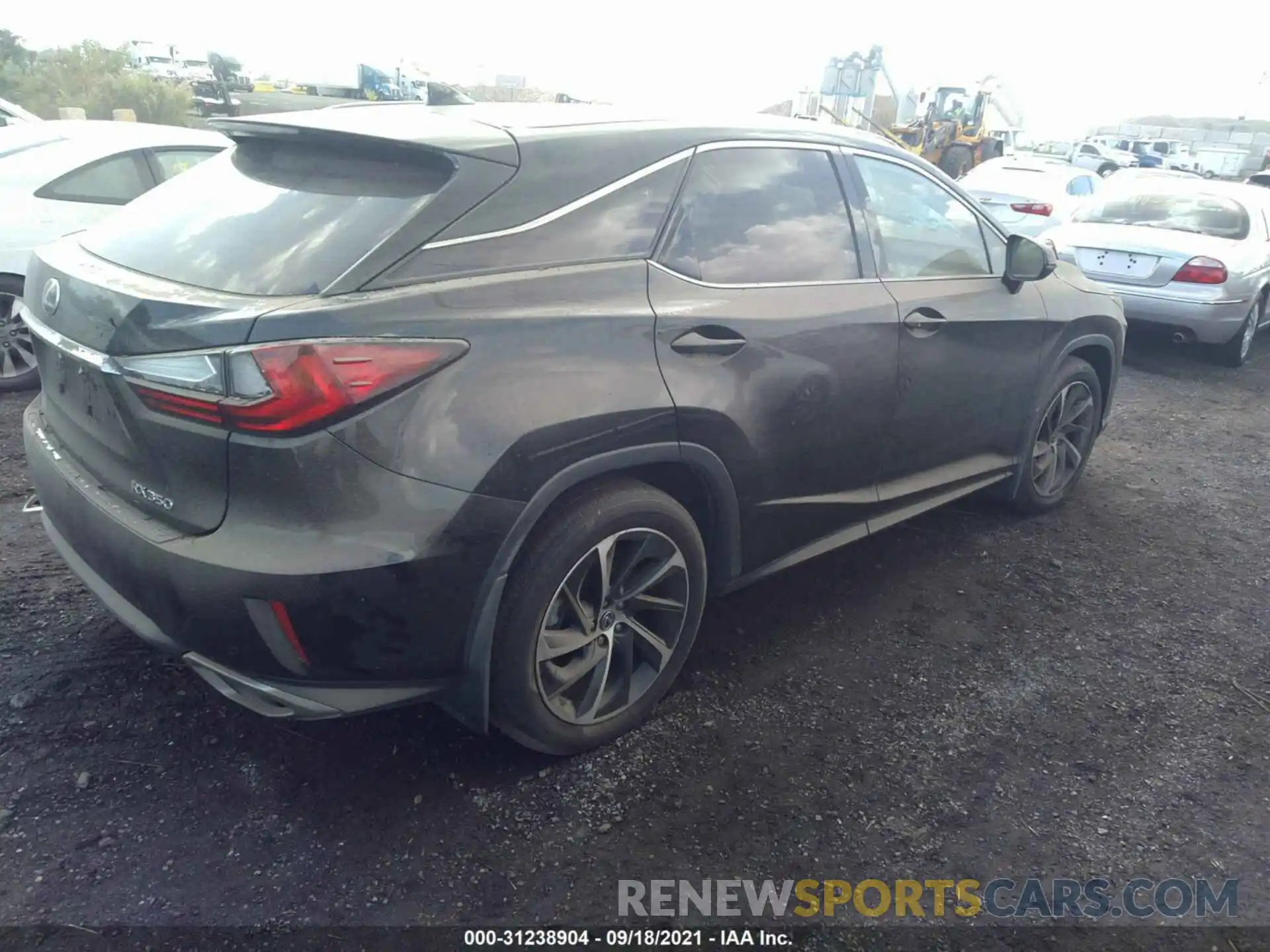 4 Photograph of a damaged car 2T2BZMCA9KC207890 LEXUS RX 2019