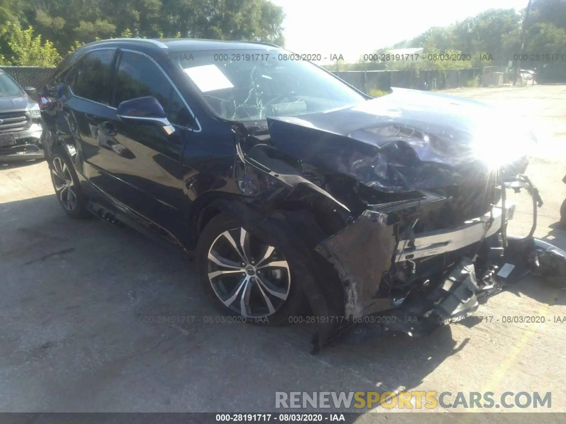 1 Photograph of a damaged car 2T2BZMCAXKC171353 LEXUS RX 2019