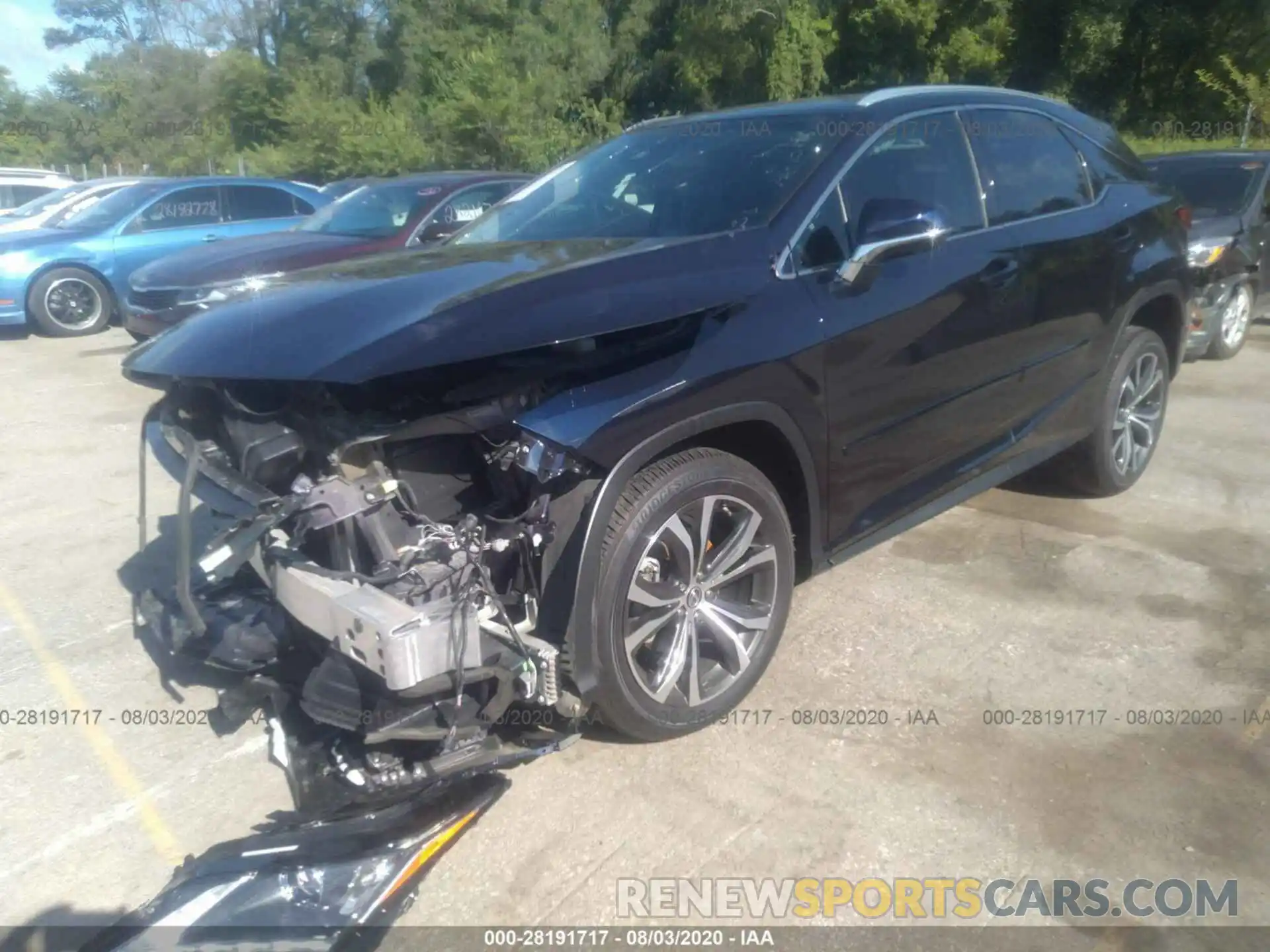 2 Photograph of a damaged car 2T2BZMCAXKC171353 LEXUS RX 2019