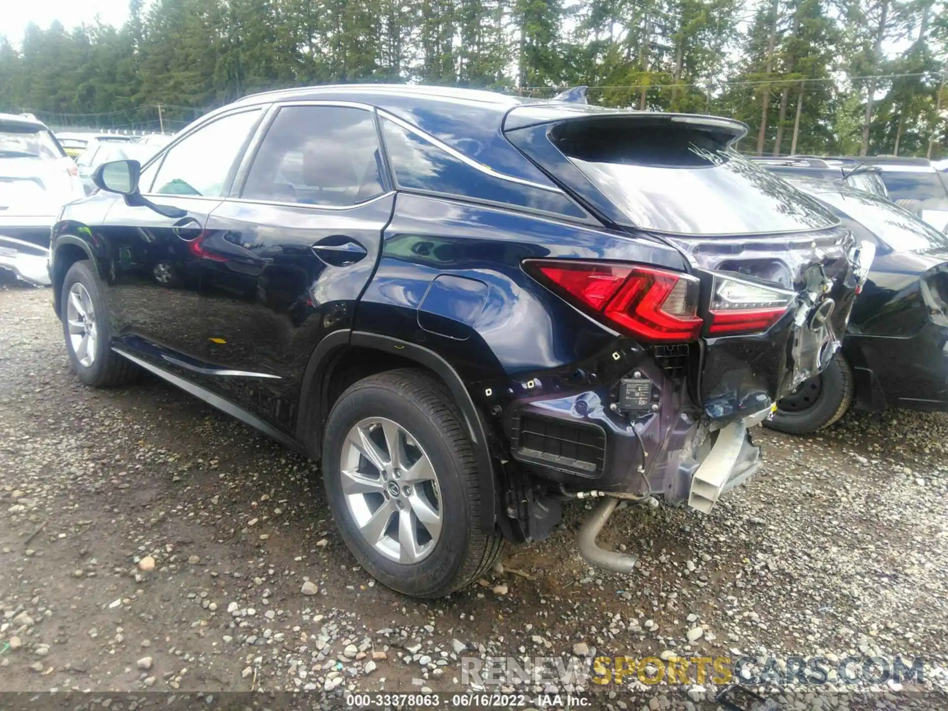 3 Photograph of a damaged car 2T2BZMCAXKC172583 LEXUS RX 2019