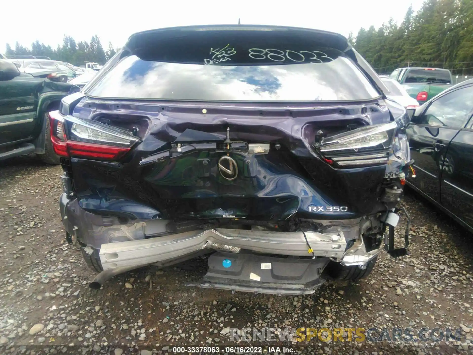 6 Фотография поврежденного автомобиля 2T2BZMCAXKC172583 LEXUS RX 2019