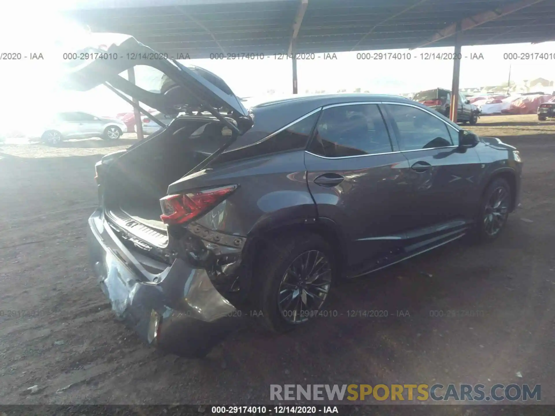 4 Photograph of a damaged car 2T2BZMCAXKC178545 LEXUS RX 2019