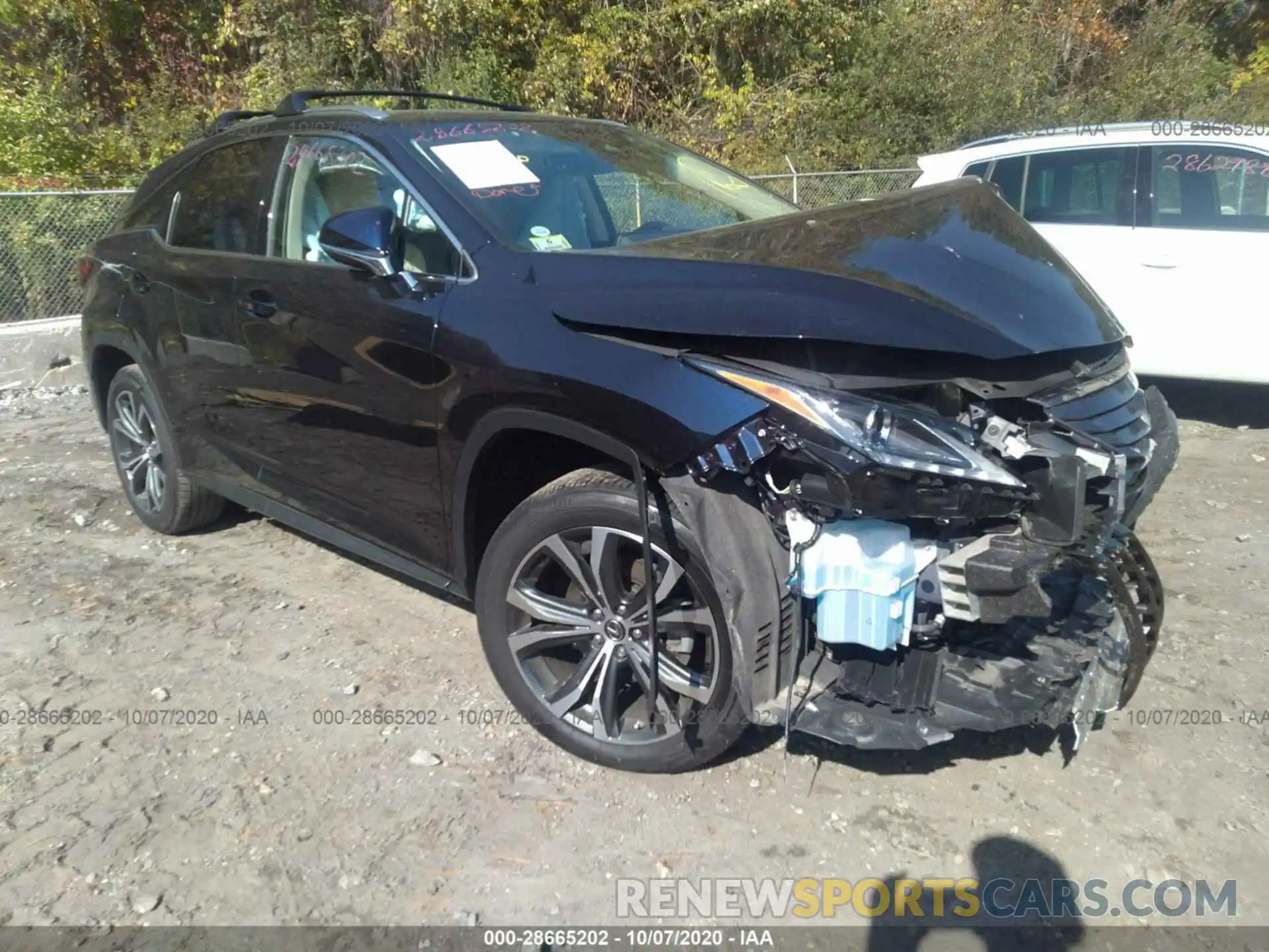 1 Photograph of a damaged car 2T2BZMCAXKC194213 LEXUS RX 2019