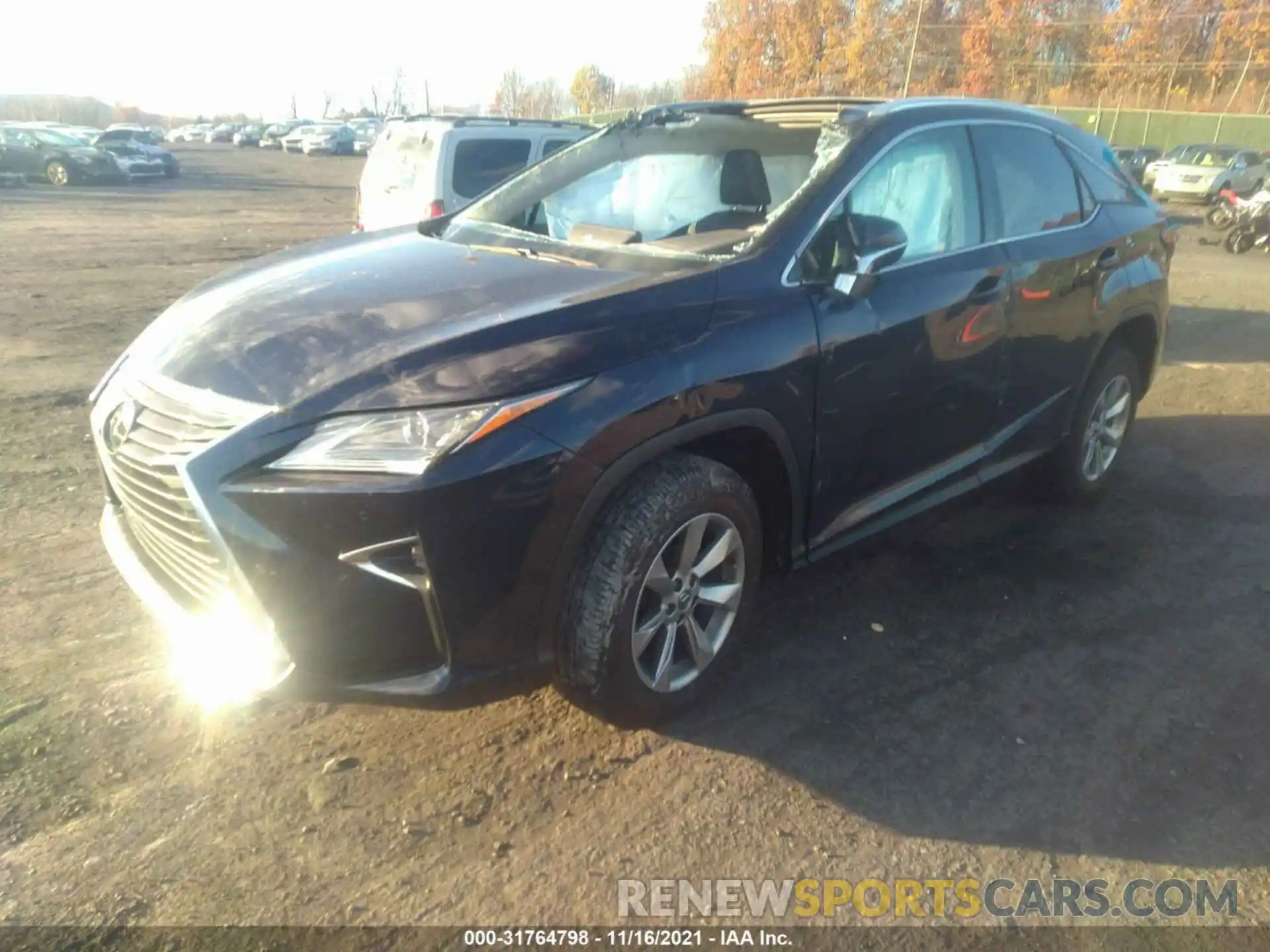 2 Фотография поврежденного автомобиля 2T2BZMCAXKC201029 LEXUS RX 2019