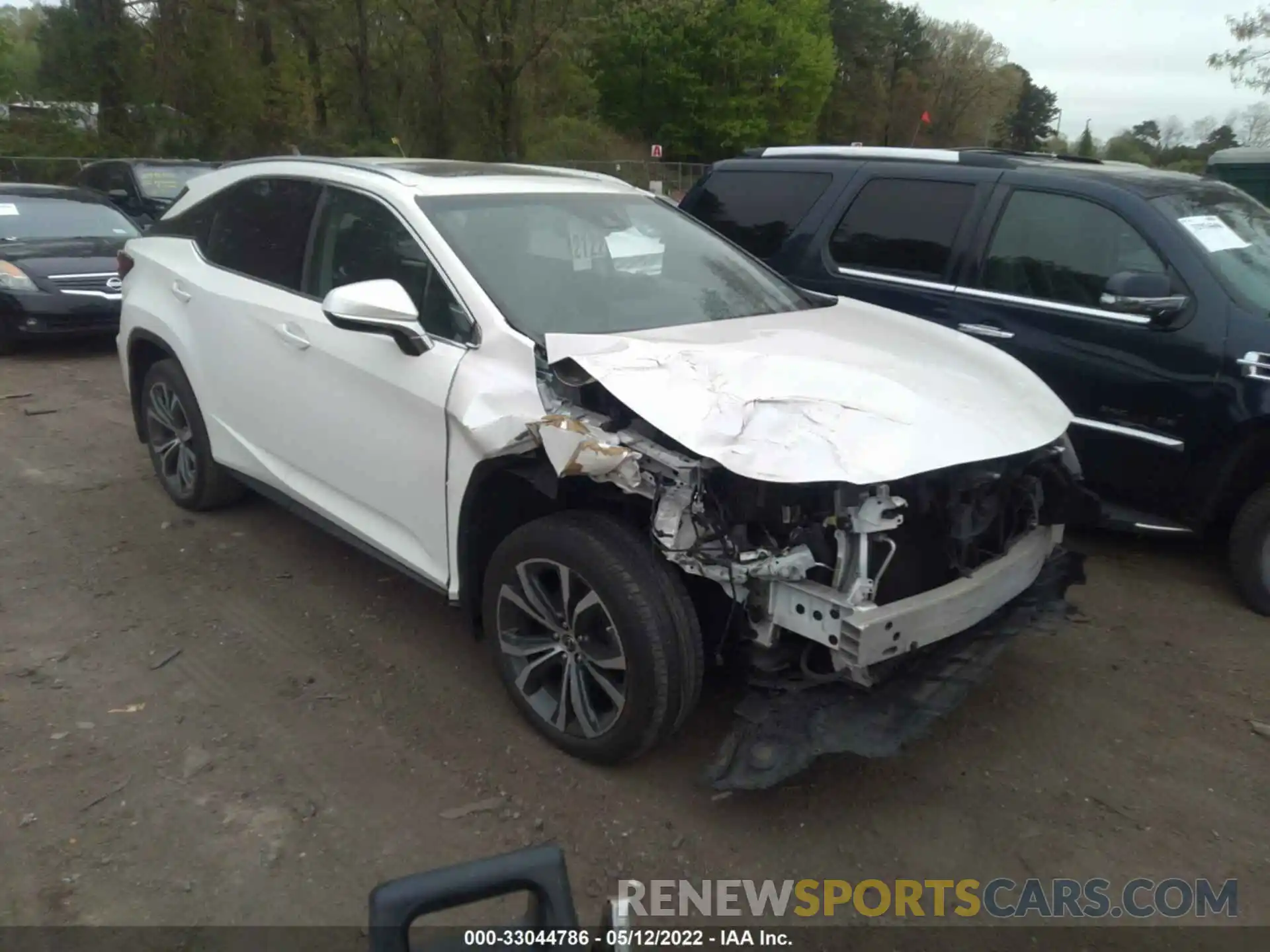 1 Photograph of a damaged car 2T2BZMCAXKC201144 LEXUS RX 2019