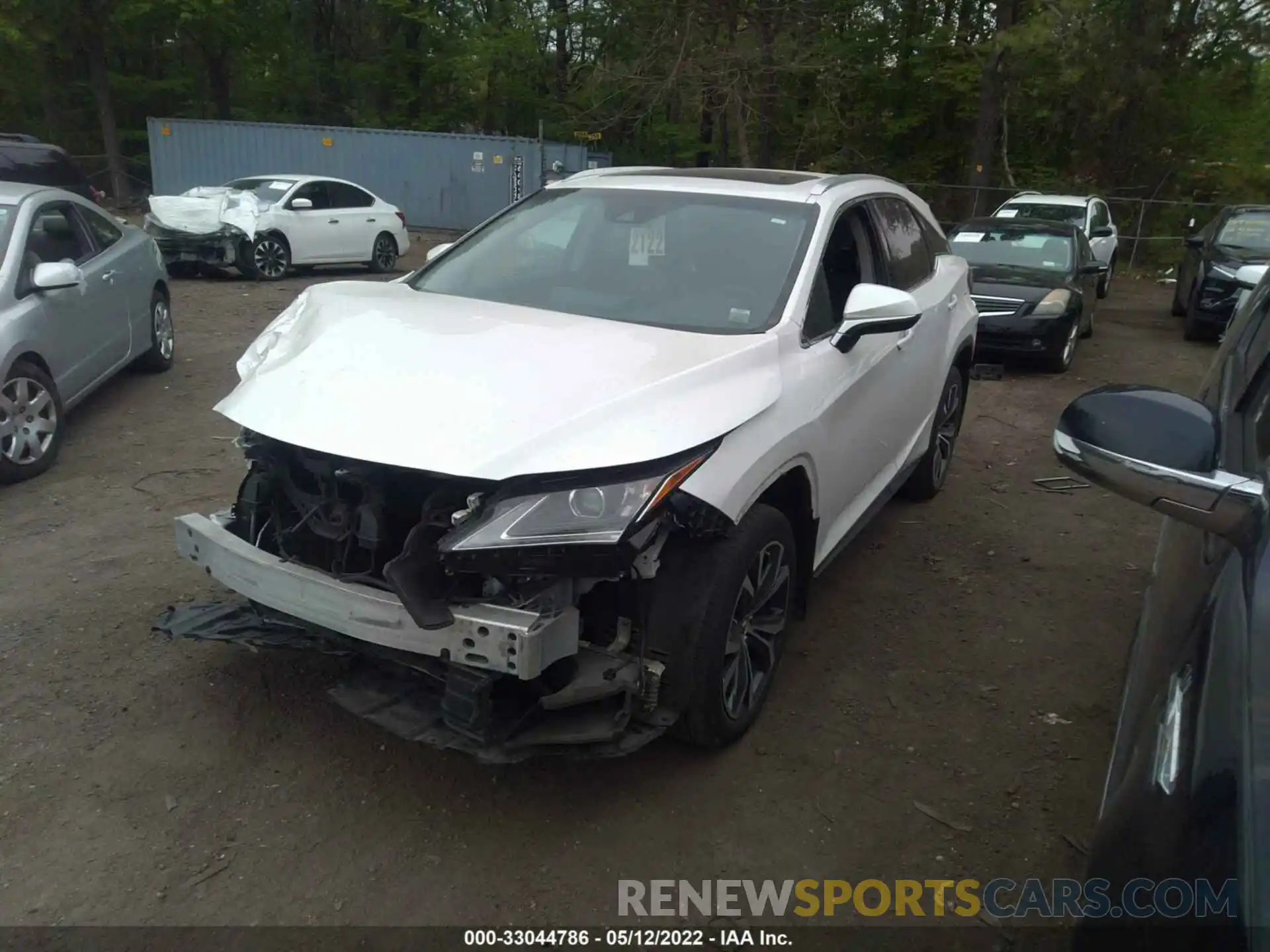 2 Photograph of a damaged car 2T2BZMCAXKC201144 LEXUS RX 2019