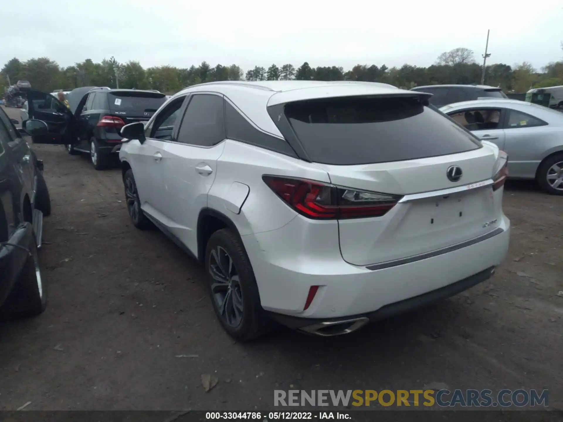 3 Photograph of a damaged car 2T2BZMCAXKC201144 LEXUS RX 2019