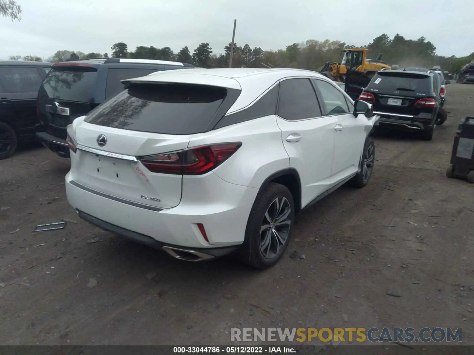 4 Photograph of a damaged car 2T2BZMCAXKC201144 LEXUS RX 2019