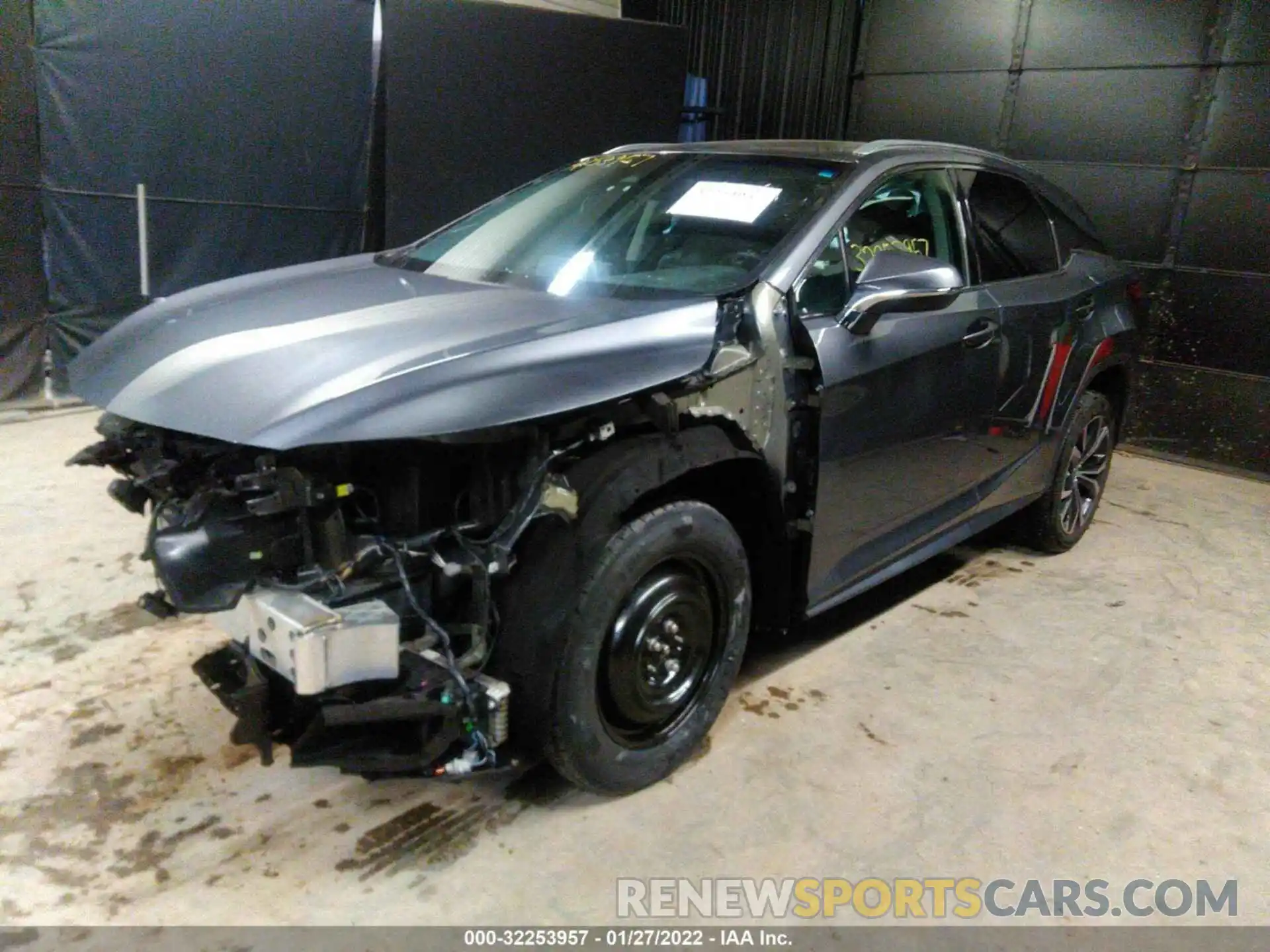 2 Photograph of a damaged car 2T2BZMCAXKC209454 LEXUS RX 2019