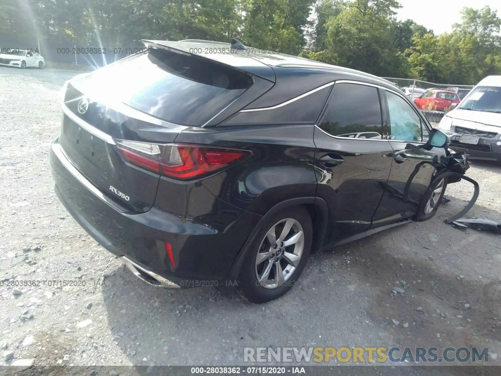 4 Photograph of a damaged car 2T2BZMCAXKC209471 LEXUS RX 2019