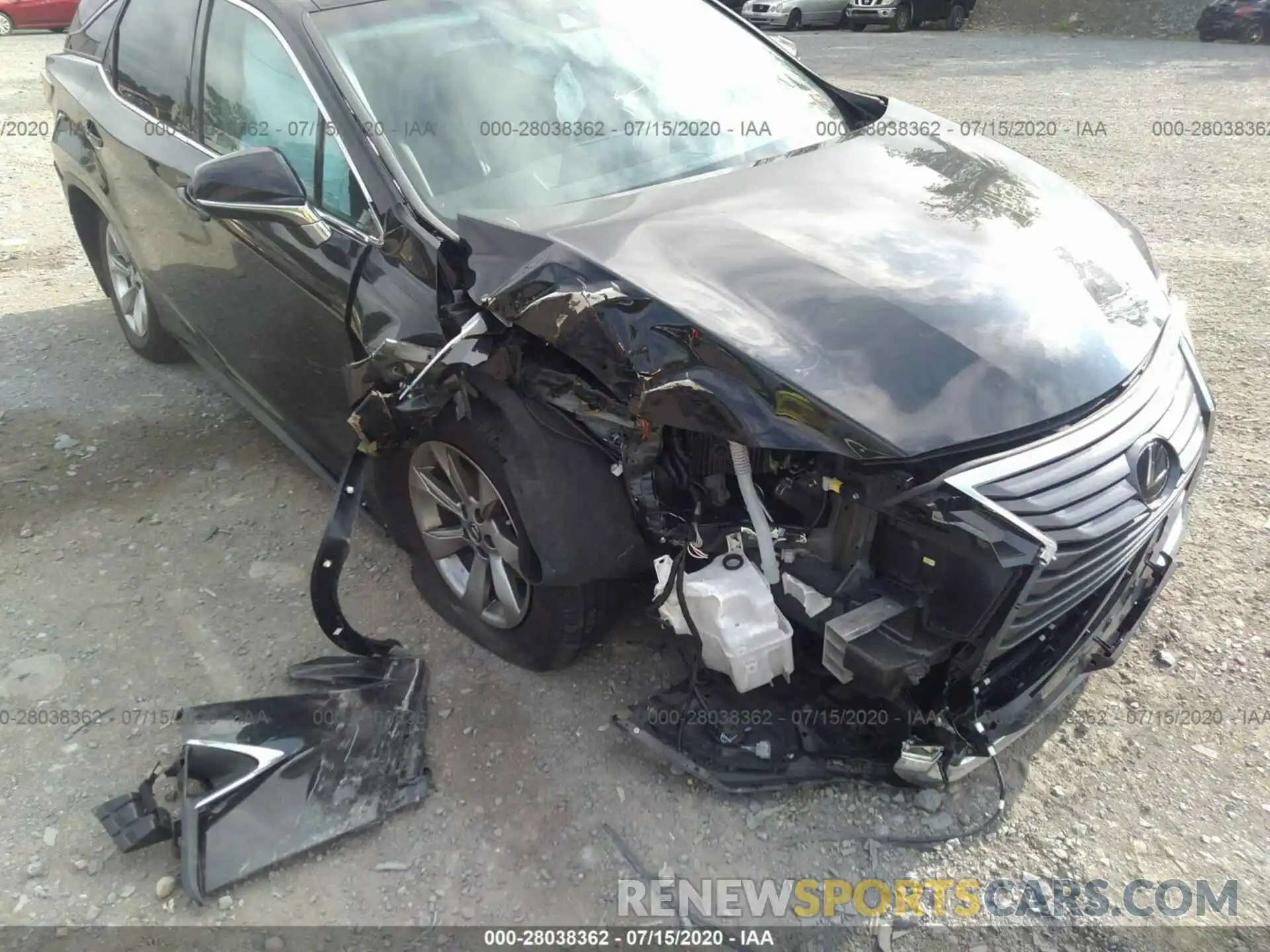 6 Photograph of a damaged car 2T2BZMCAXKC209471 LEXUS RX 2019