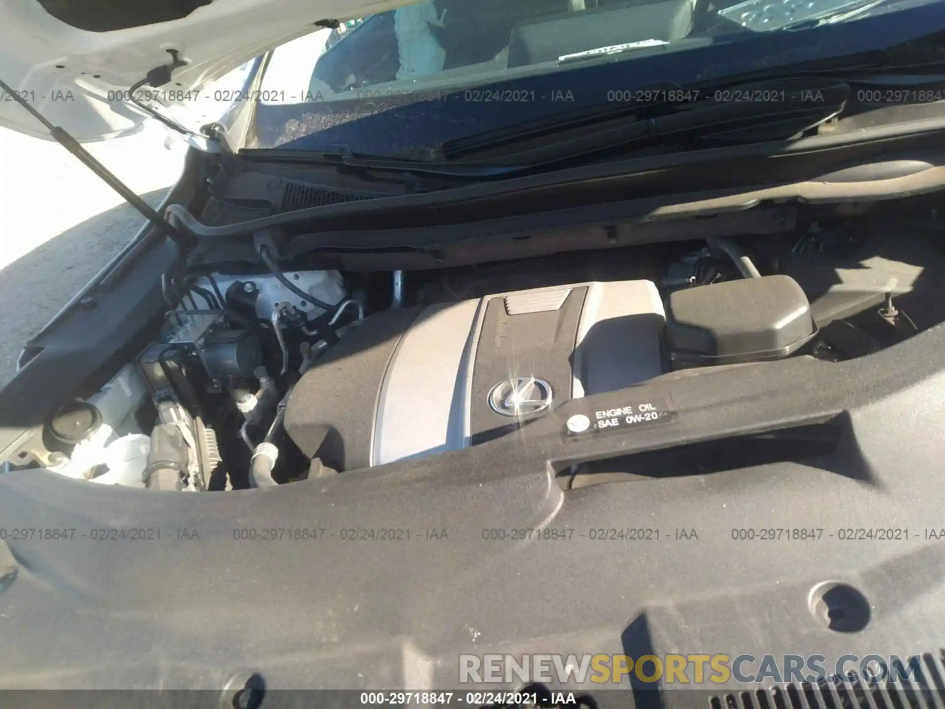 10 Photograph of a damaged car 2T2BZMCAXKC210135 LEXUS RX 2019