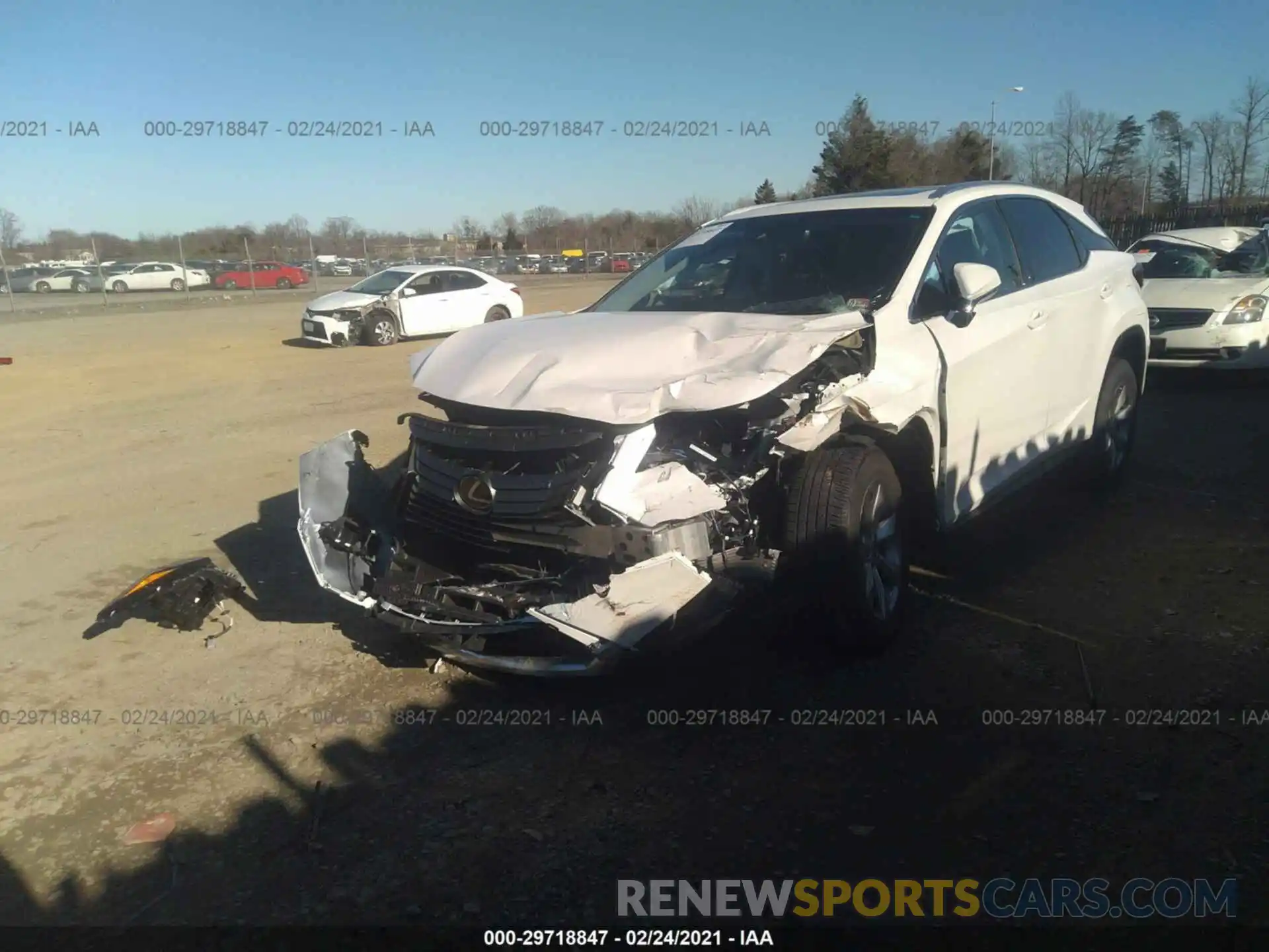 6 Photograph of a damaged car 2T2BZMCAXKC210135 LEXUS RX 2019