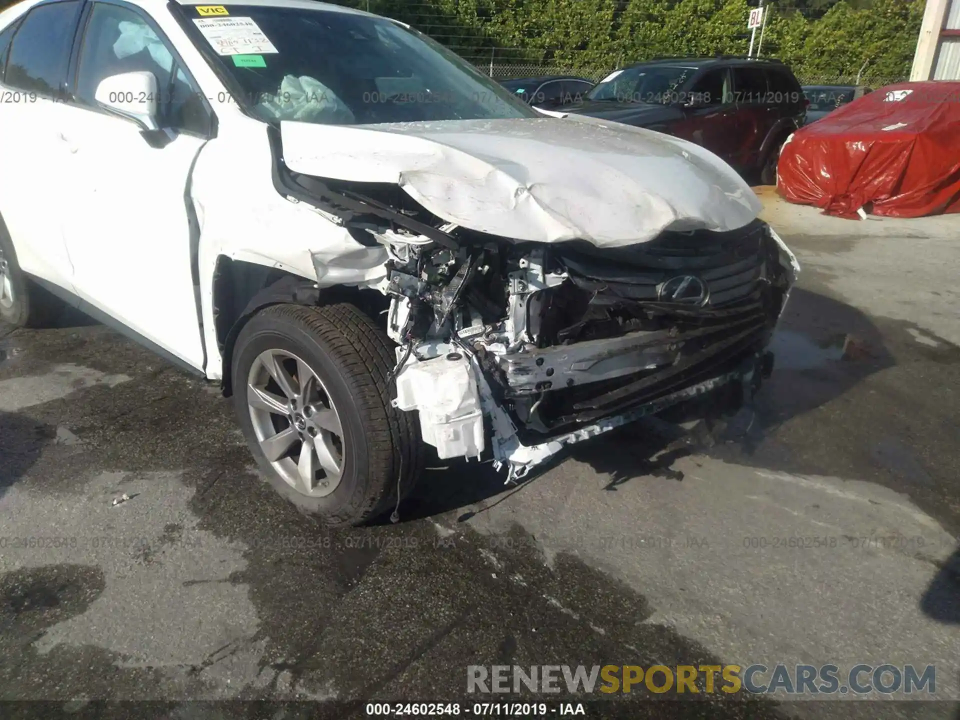 6 Photograph of a damaged car 2T2ZZMCA0KC120863 LEXUS RX 2019