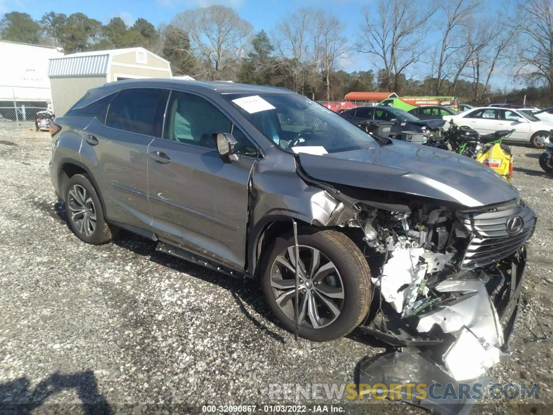 1 Photograph of a damaged car 2T2ZZMCA0KC121754 LEXUS RX 2019