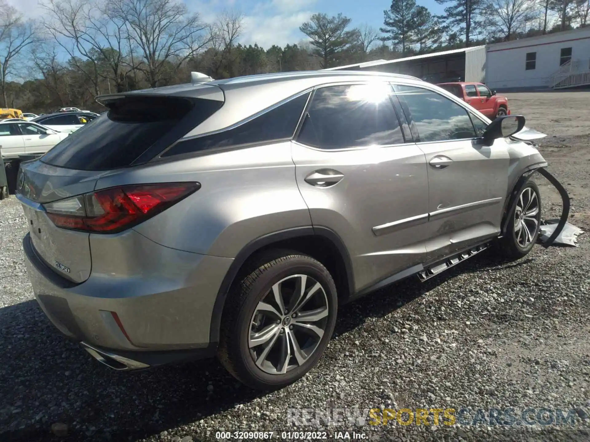 4 Photograph of a damaged car 2T2ZZMCA0KC121754 LEXUS RX 2019