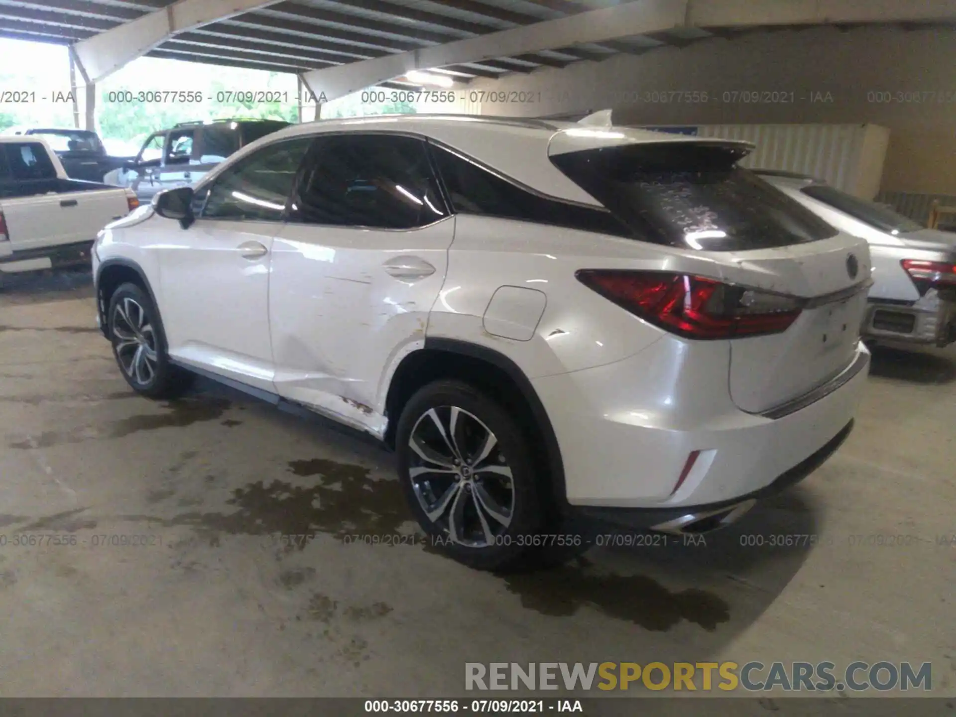 3 Photograph of a damaged car 2T2ZZMCA0KC122791 LEXUS RX 2019