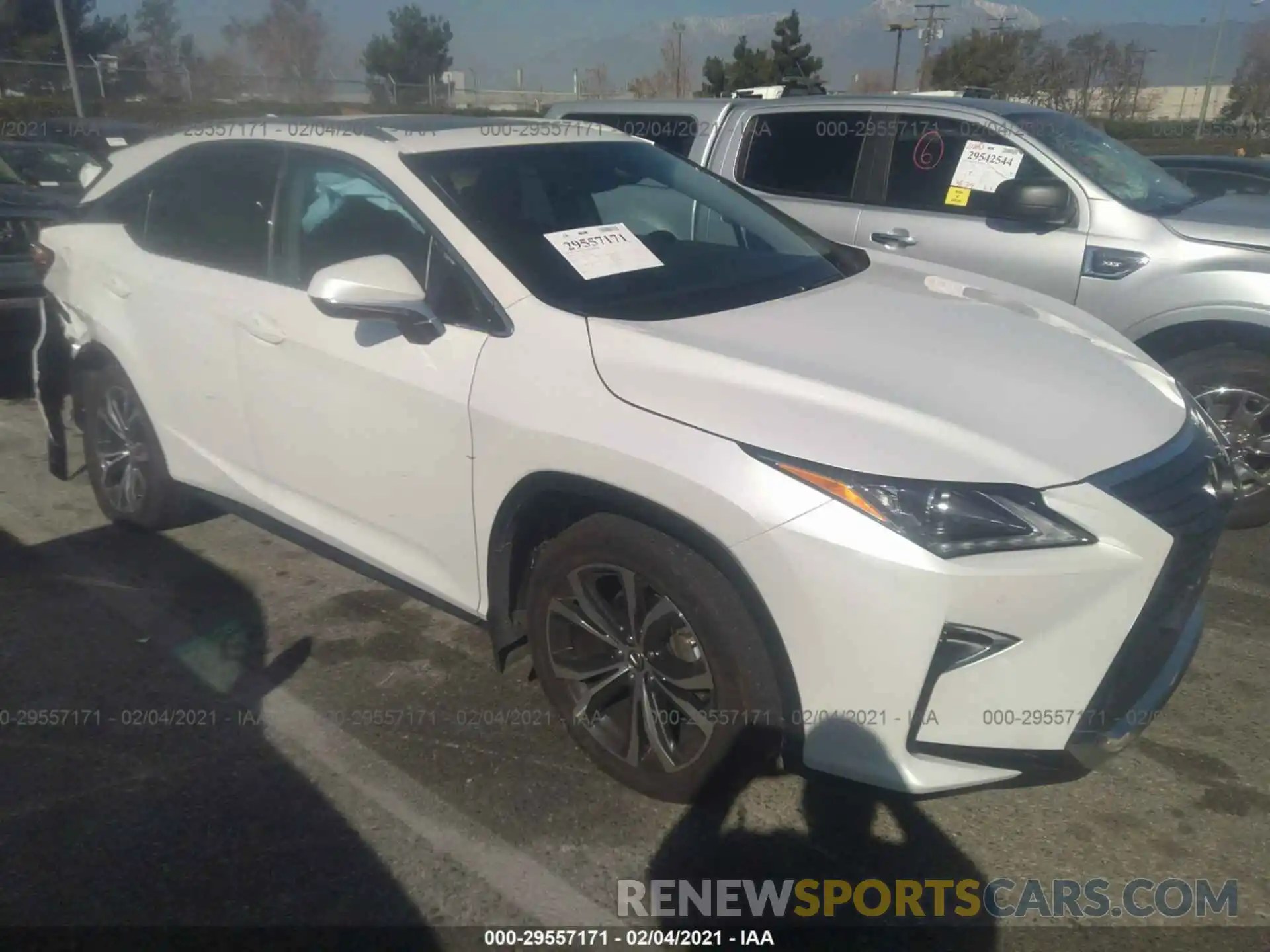 1 Photograph of a damaged car 2T2ZZMCA0KC123259 LEXUS RX 2019