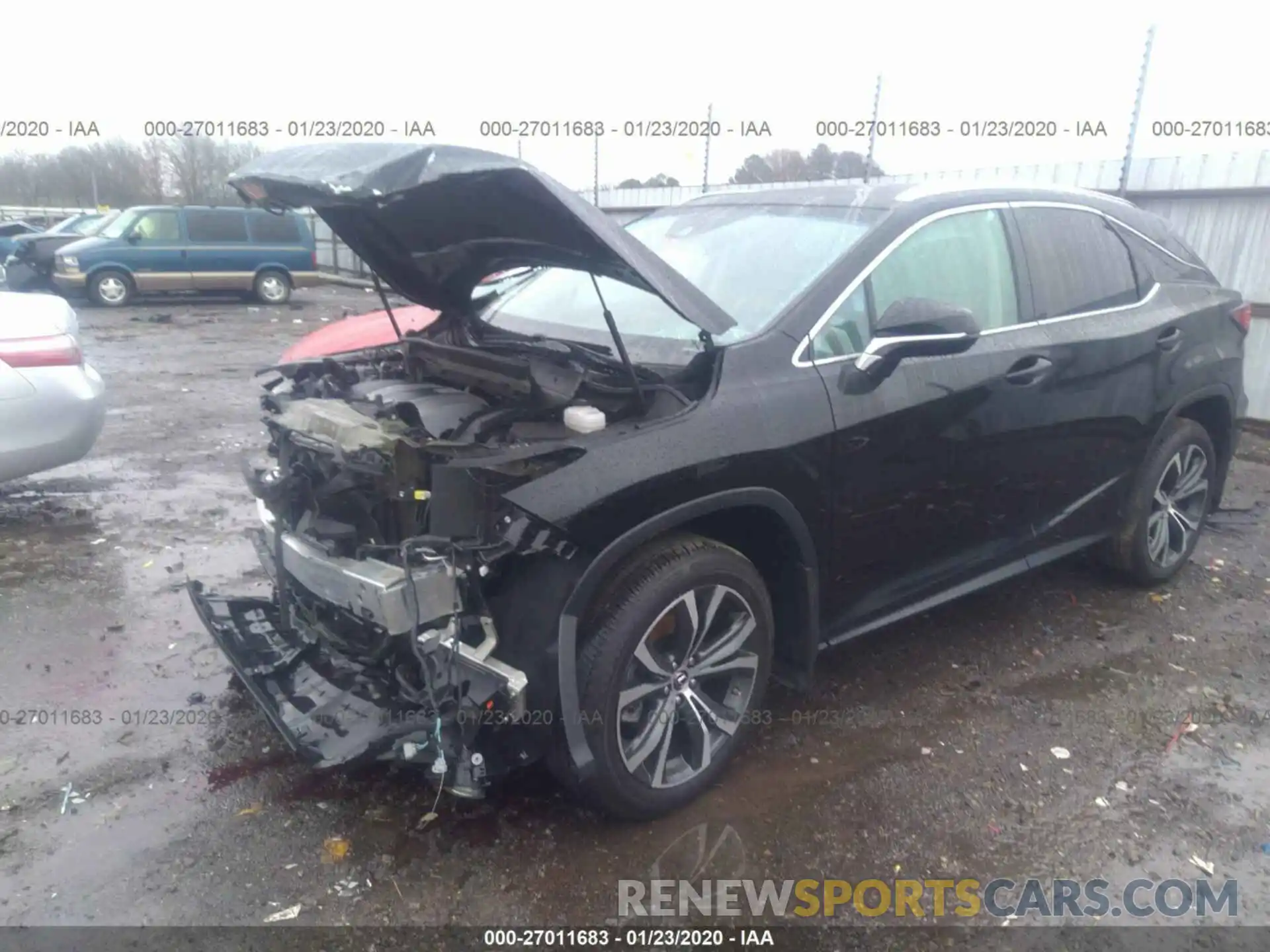 2 Photograph of a damaged car 2T2ZZMCA0KC125464 LEXUS RX 2019