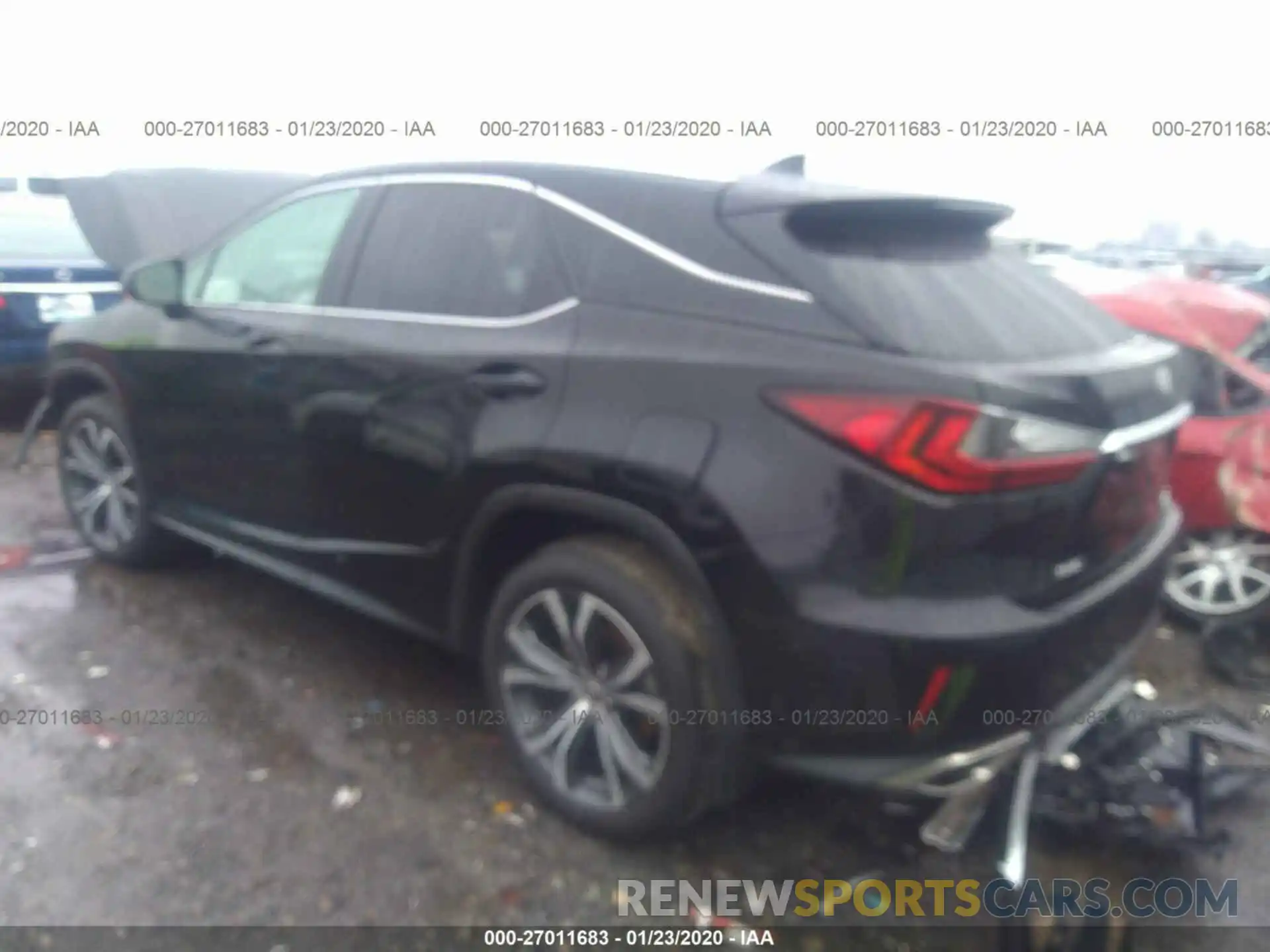 3 Photograph of a damaged car 2T2ZZMCA0KC125464 LEXUS RX 2019