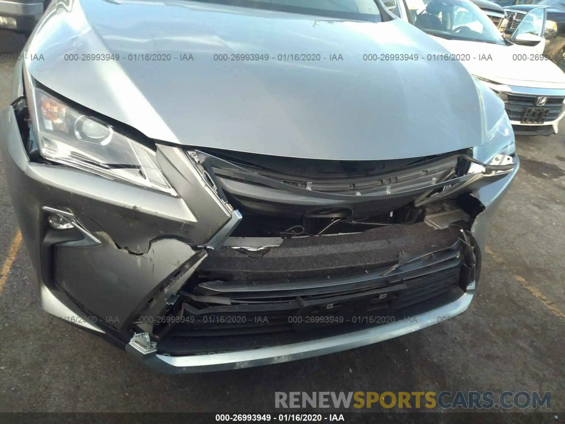 6 Photograph of a damaged car 2T2ZZMCA0KC126016 LEXUS RX 2019