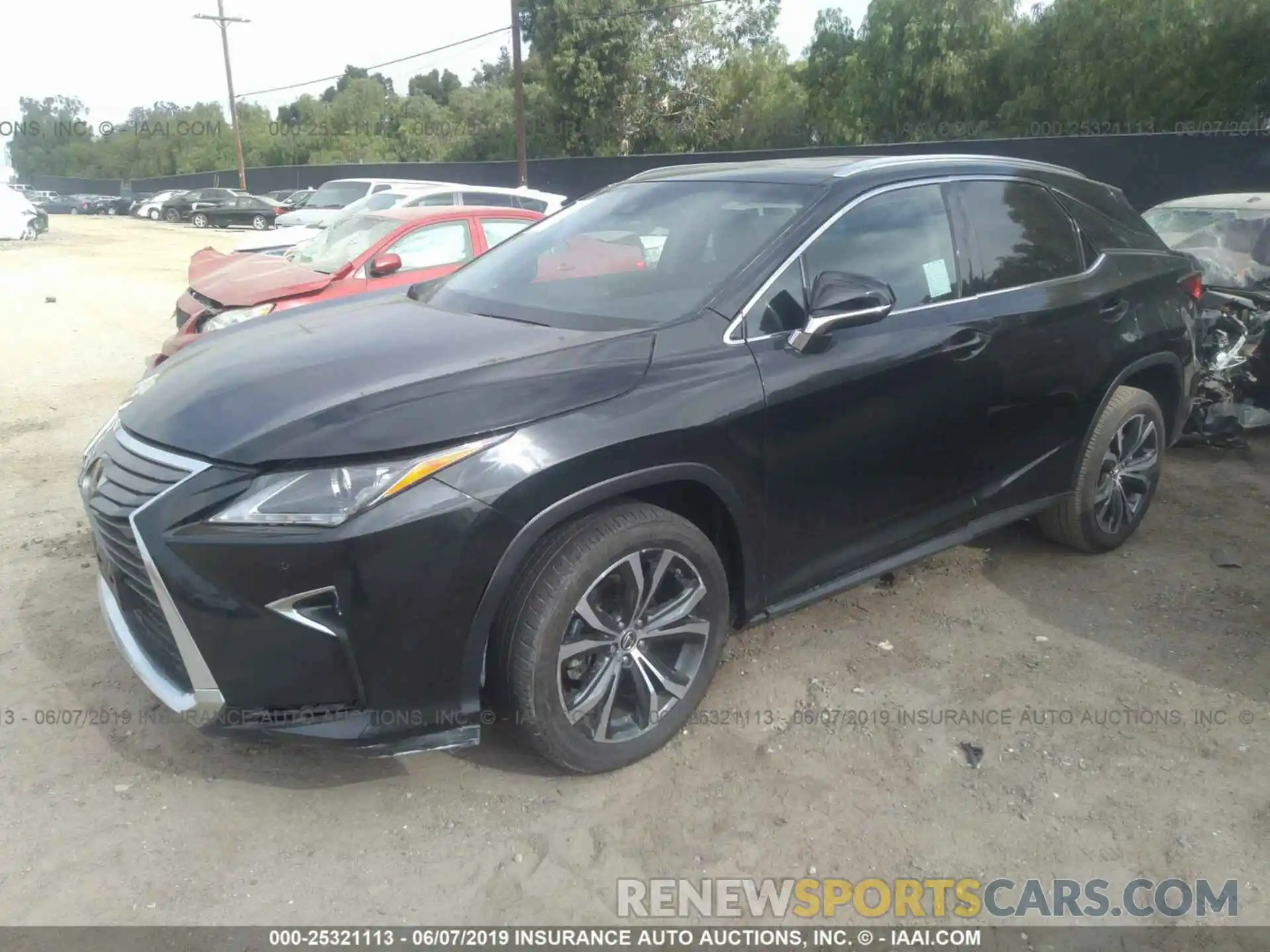 2 Photograph of a damaged car 2T2ZZMCA0KC126923 LEXUS RX 2019