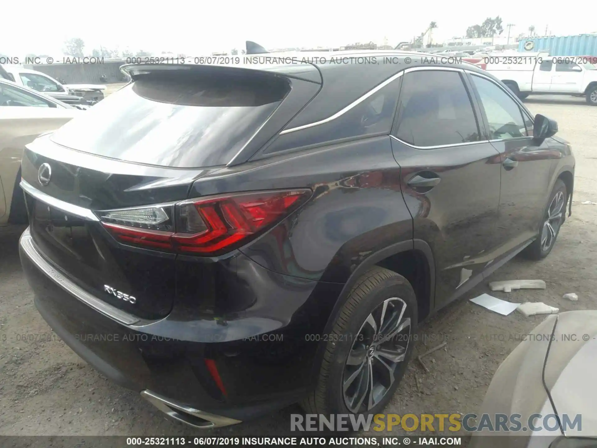 4 Photograph of a damaged car 2T2ZZMCA0KC126923 LEXUS RX 2019