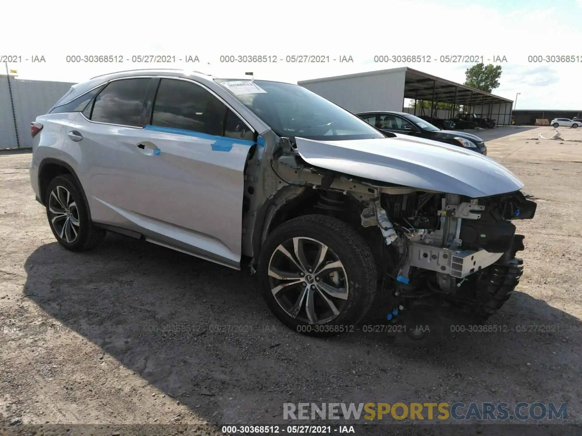 1 Photograph of a damaged car 2T2ZZMCA0KC127201 LEXUS RX 2019