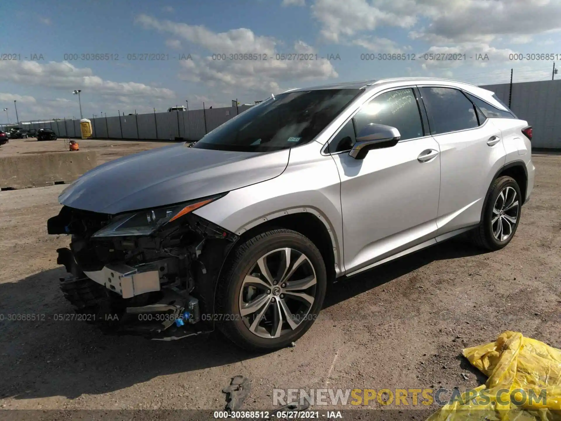 2 Photograph of a damaged car 2T2ZZMCA0KC127201 LEXUS RX 2019