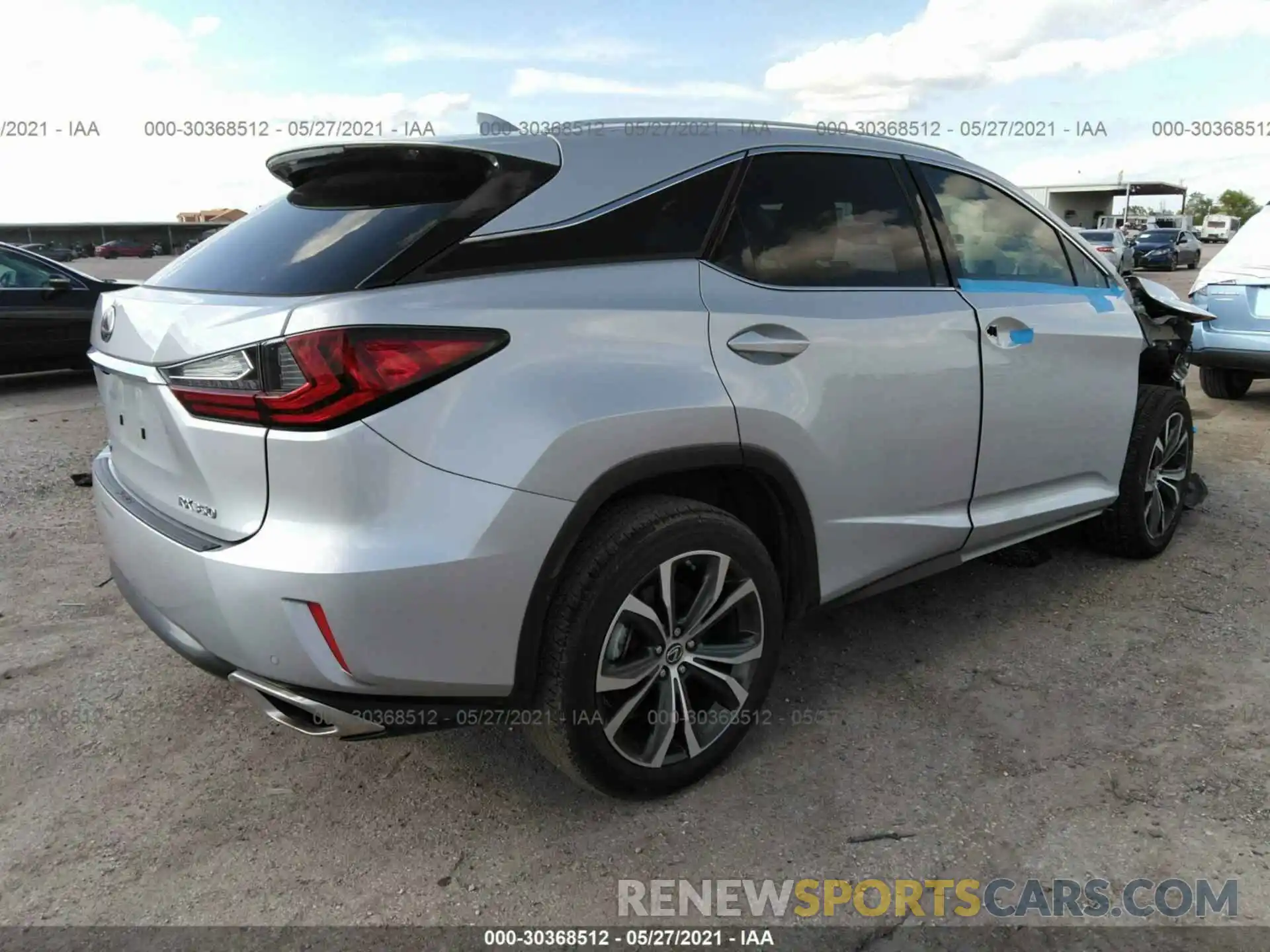 4 Photograph of a damaged car 2T2ZZMCA0KC127201 LEXUS RX 2019