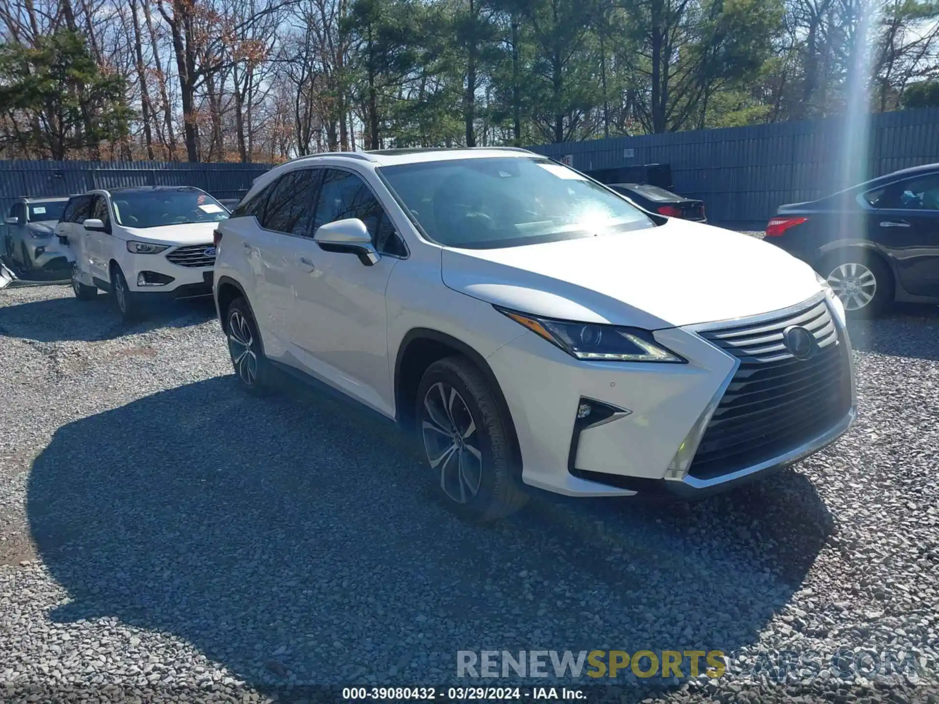 1 Photograph of a damaged car 2T2ZZMCA0KC135637 LEXUS RX 2019