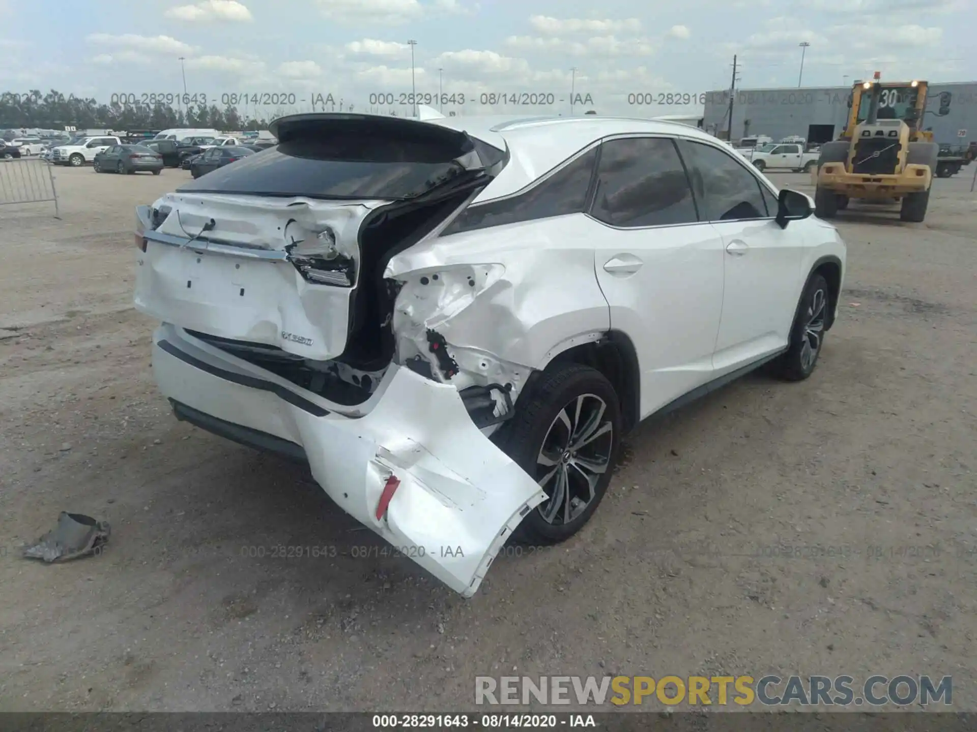 4 Photograph of a damaged car 2T2ZZMCA0KC137730 LEXUS RX 2019