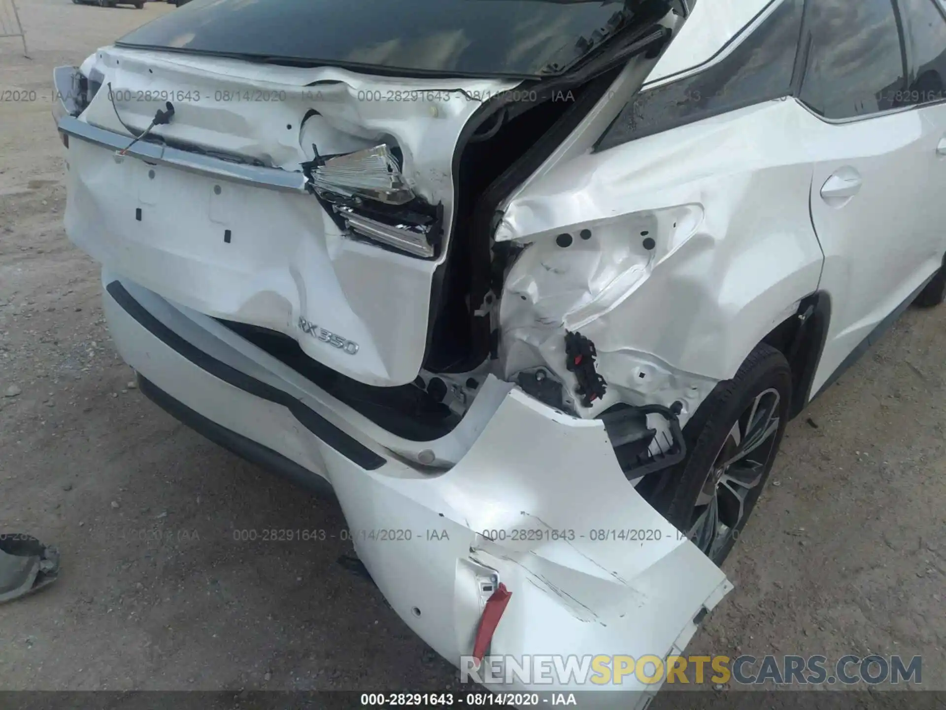 6 Photograph of a damaged car 2T2ZZMCA0KC137730 LEXUS RX 2019