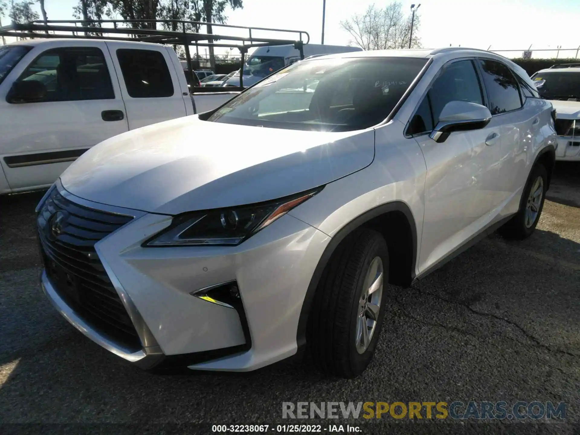 2 Photograph of a damaged car 2T2ZZMCA0KC137887 LEXUS RX 2019