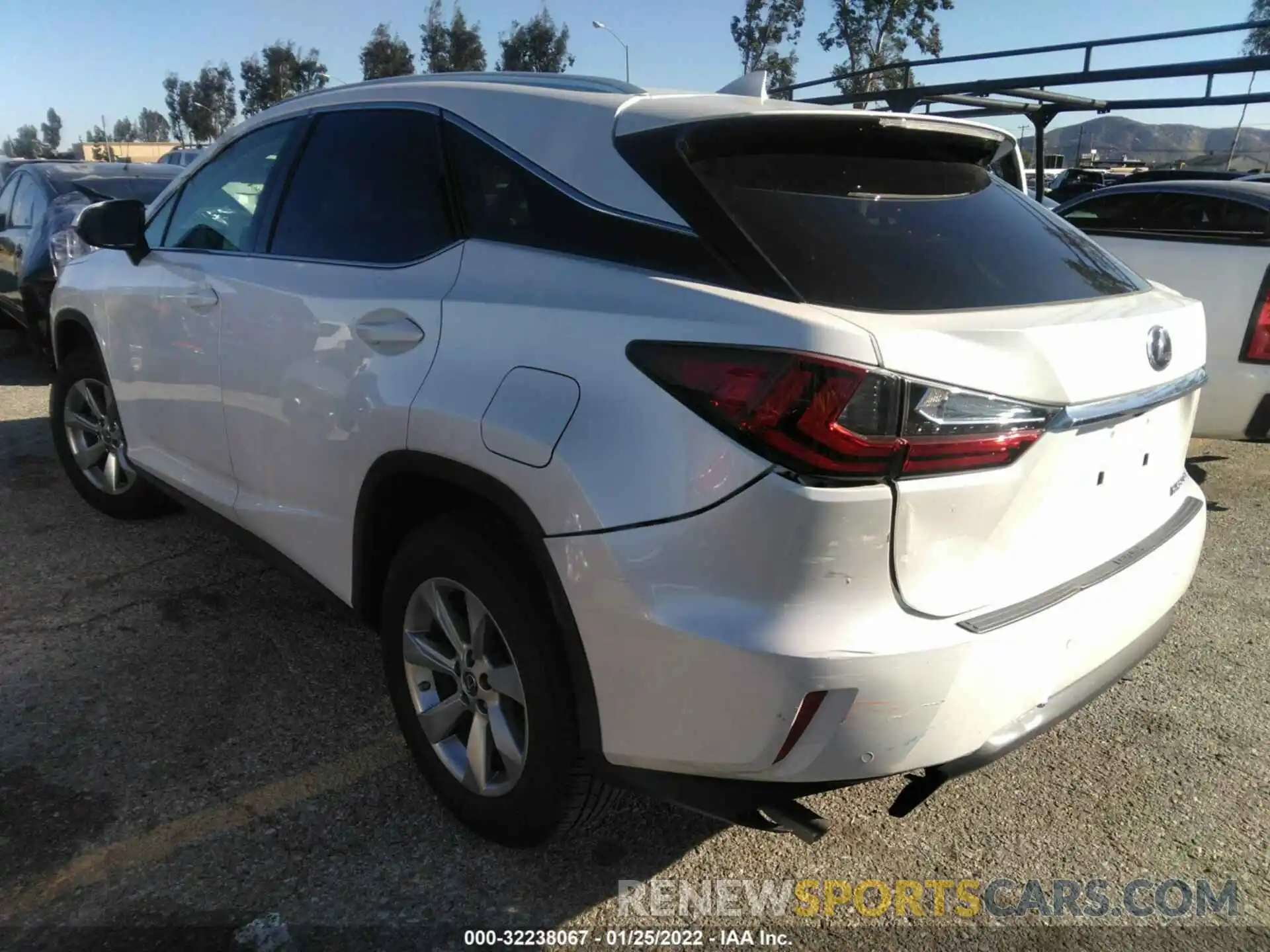 3 Photograph of a damaged car 2T2ZZMCA0KC137887 LEXUS RX 2019