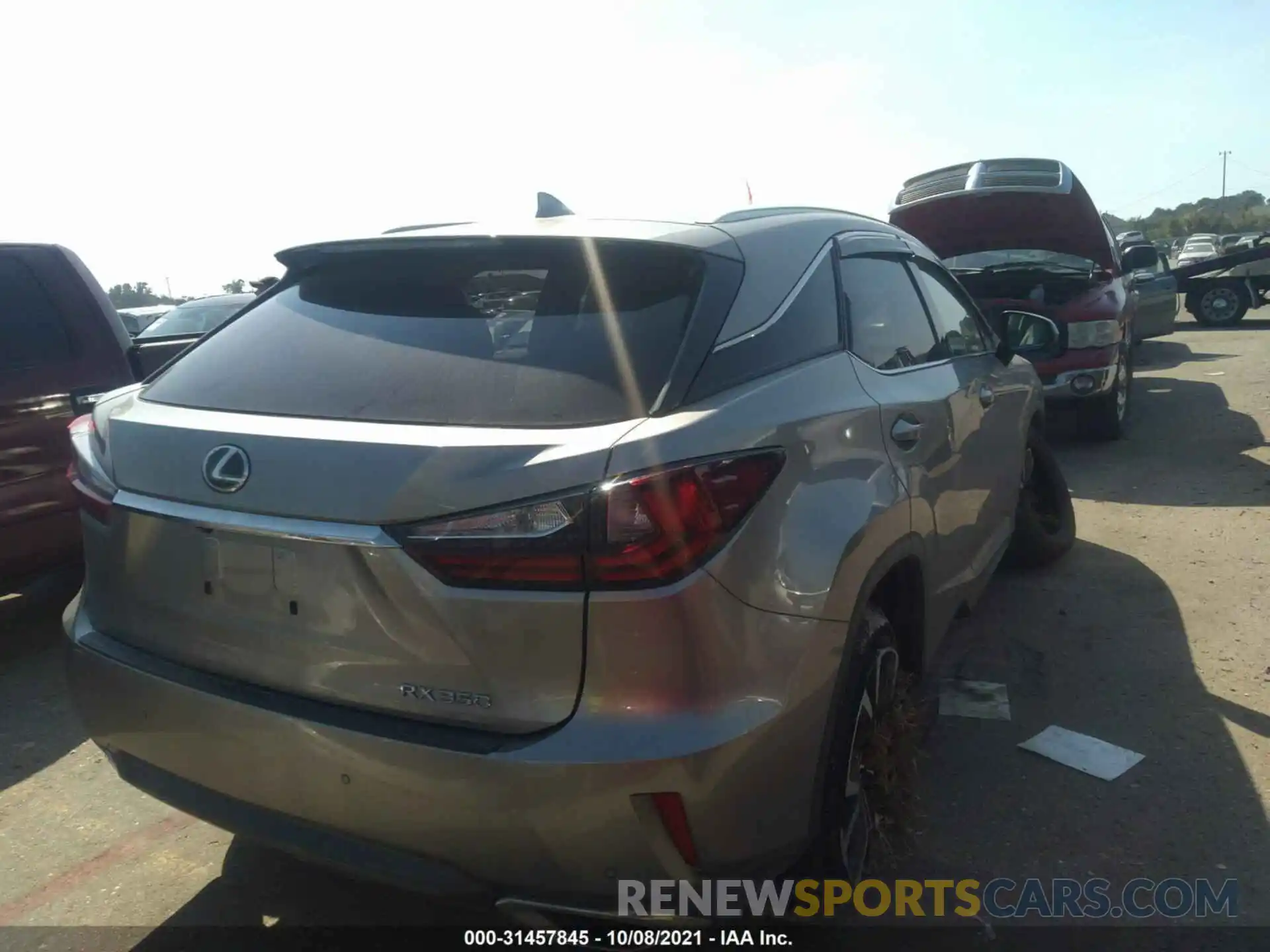 4 Photograph of a damaged car 2T2ZZMCA0KC140059 LEXUS RX 2019