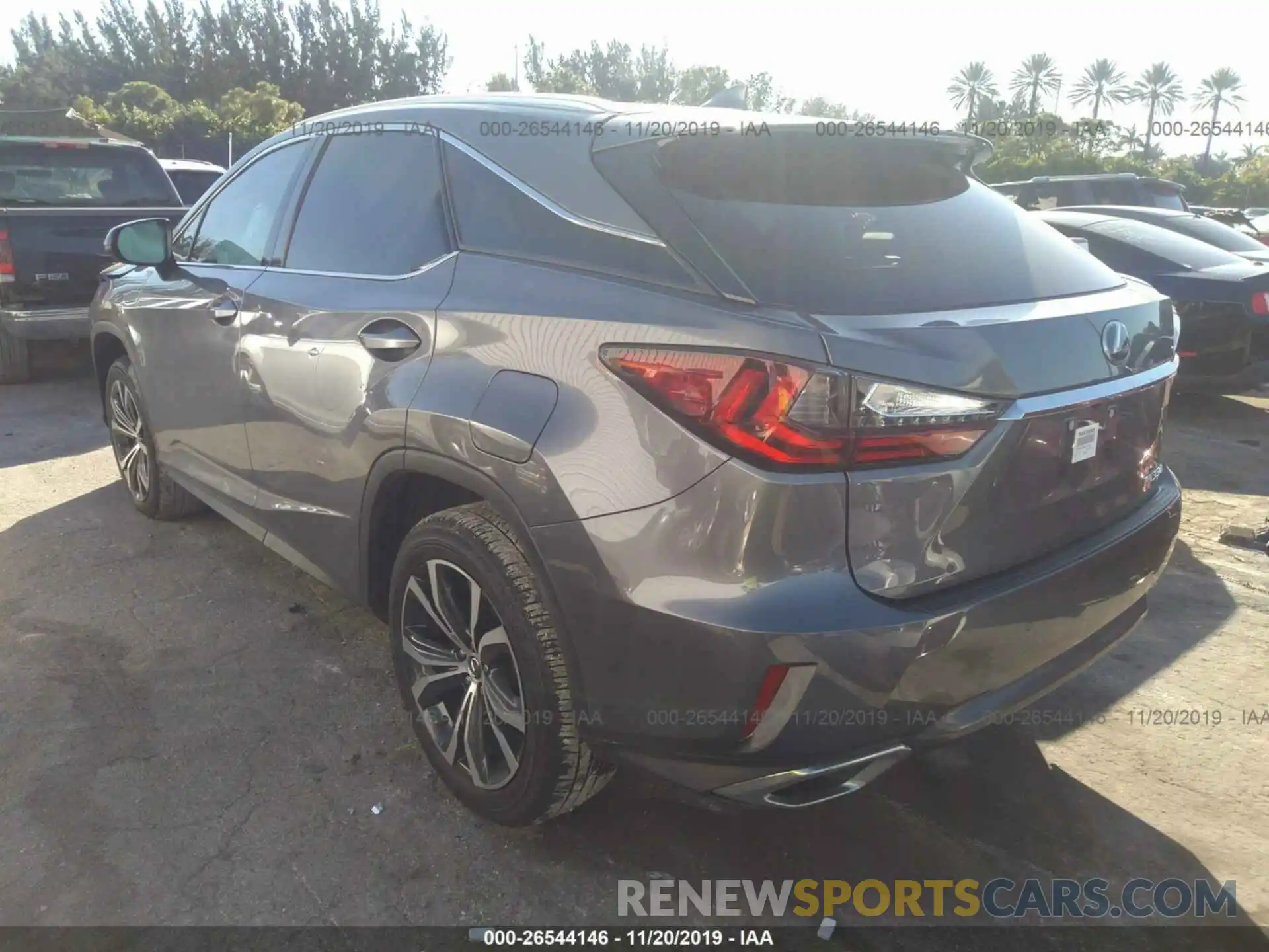 3 Photograph of a damaged car 2T2ZZMCA0KC141373 LEXUS RX 2019