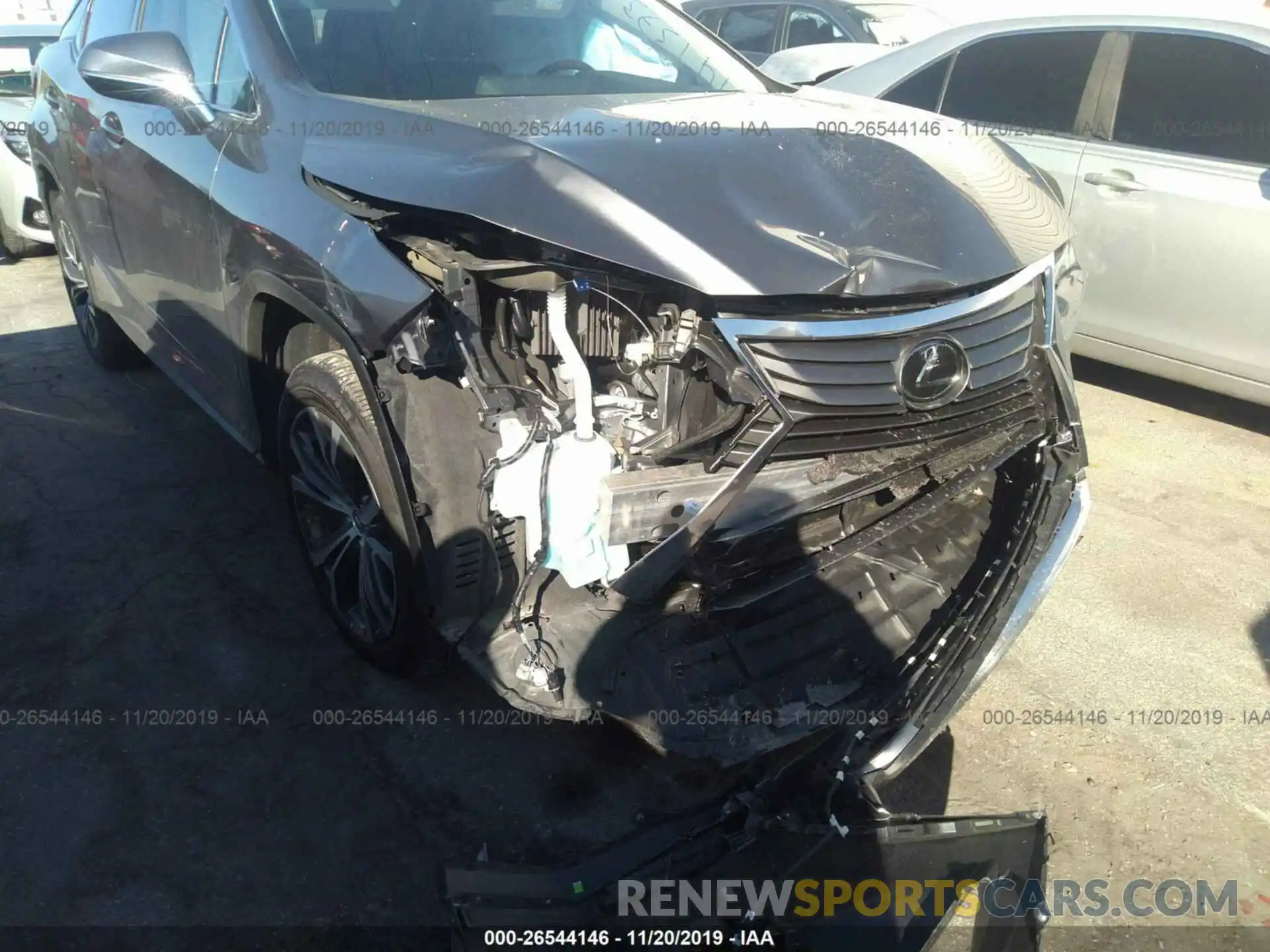 6 Photograph of a damaged car 2T2ZZMCA0KC141373 LEXUS RX 2019