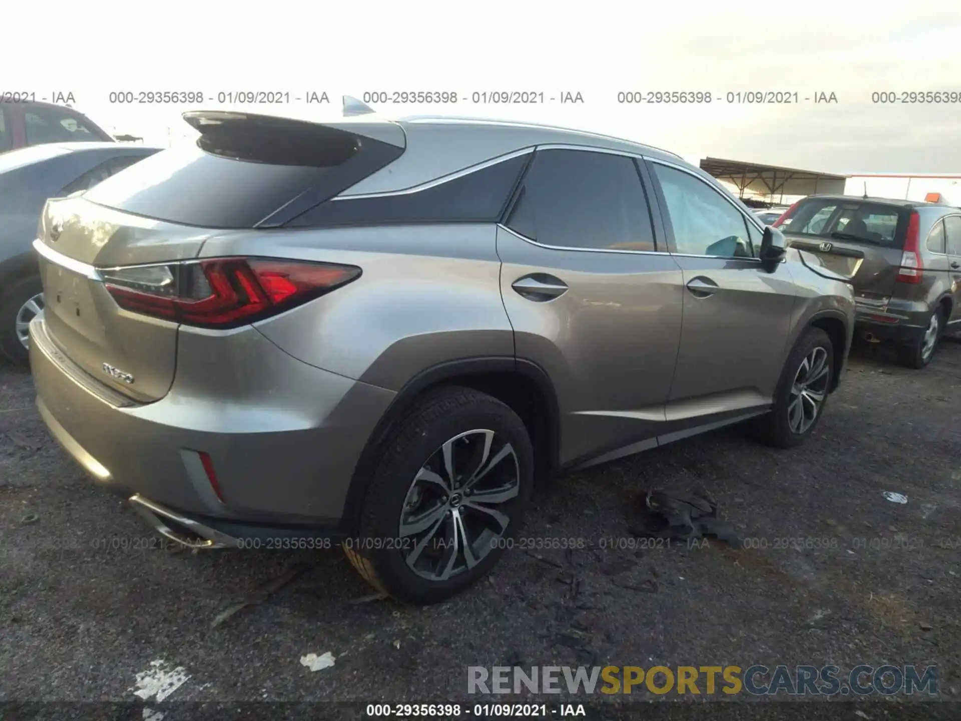 4 Photograph of a damaged car 2T2ZZMCA0KC149148 LEXUS RX 2019