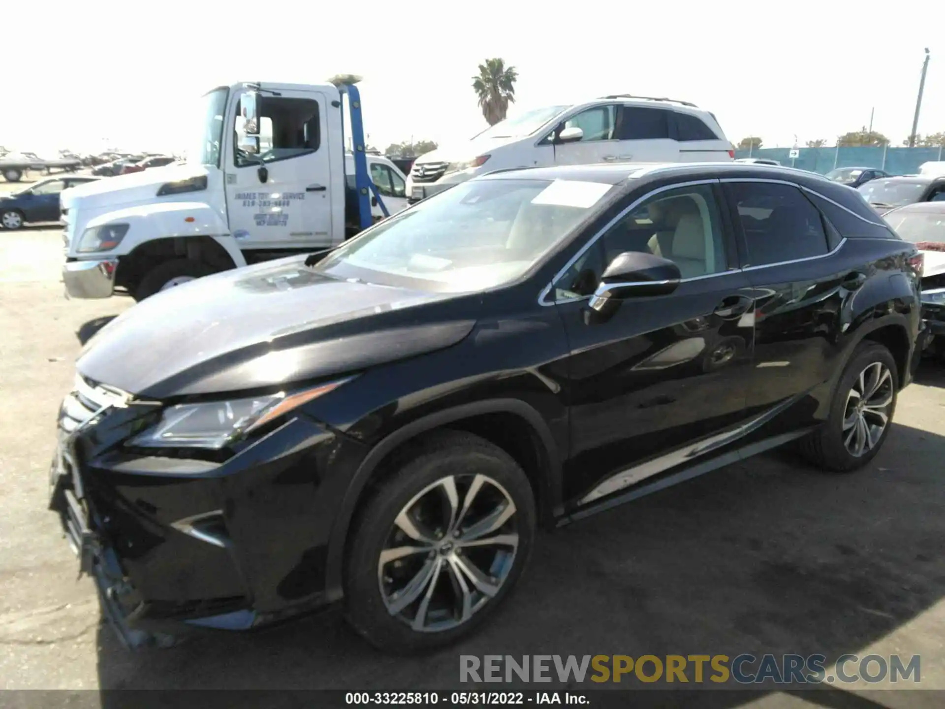 2 Photograph of a damaged car 2T2ZZMCA0KC149893 LEXUS RX 2019