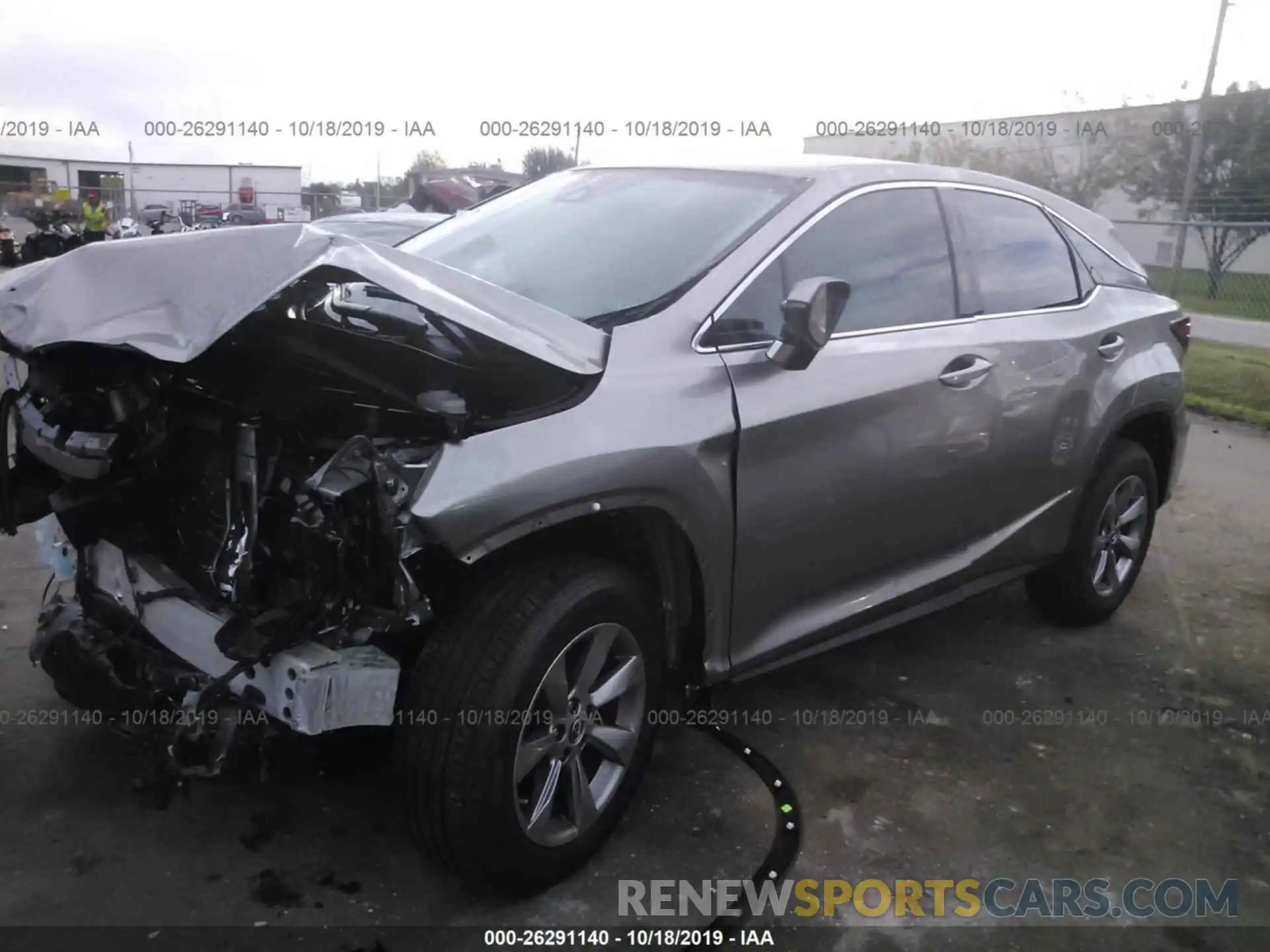 2 Photograph of a damaged car 2T2ZZMCA0KC150803 LEXUS RX 2019