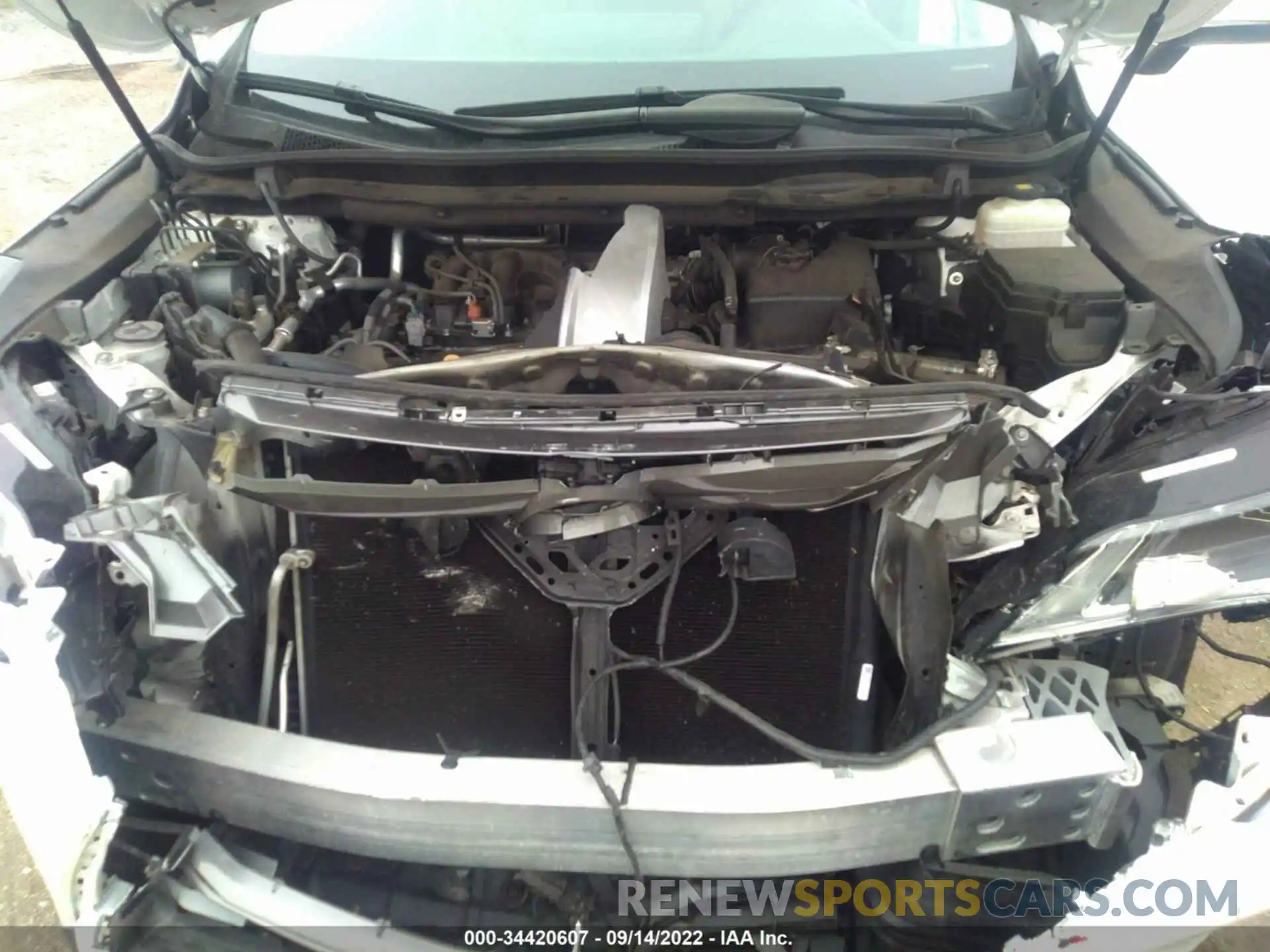 10 Photograph of a damaged car 2T2ZZMCA1KC117549 LEXUS RX 2019